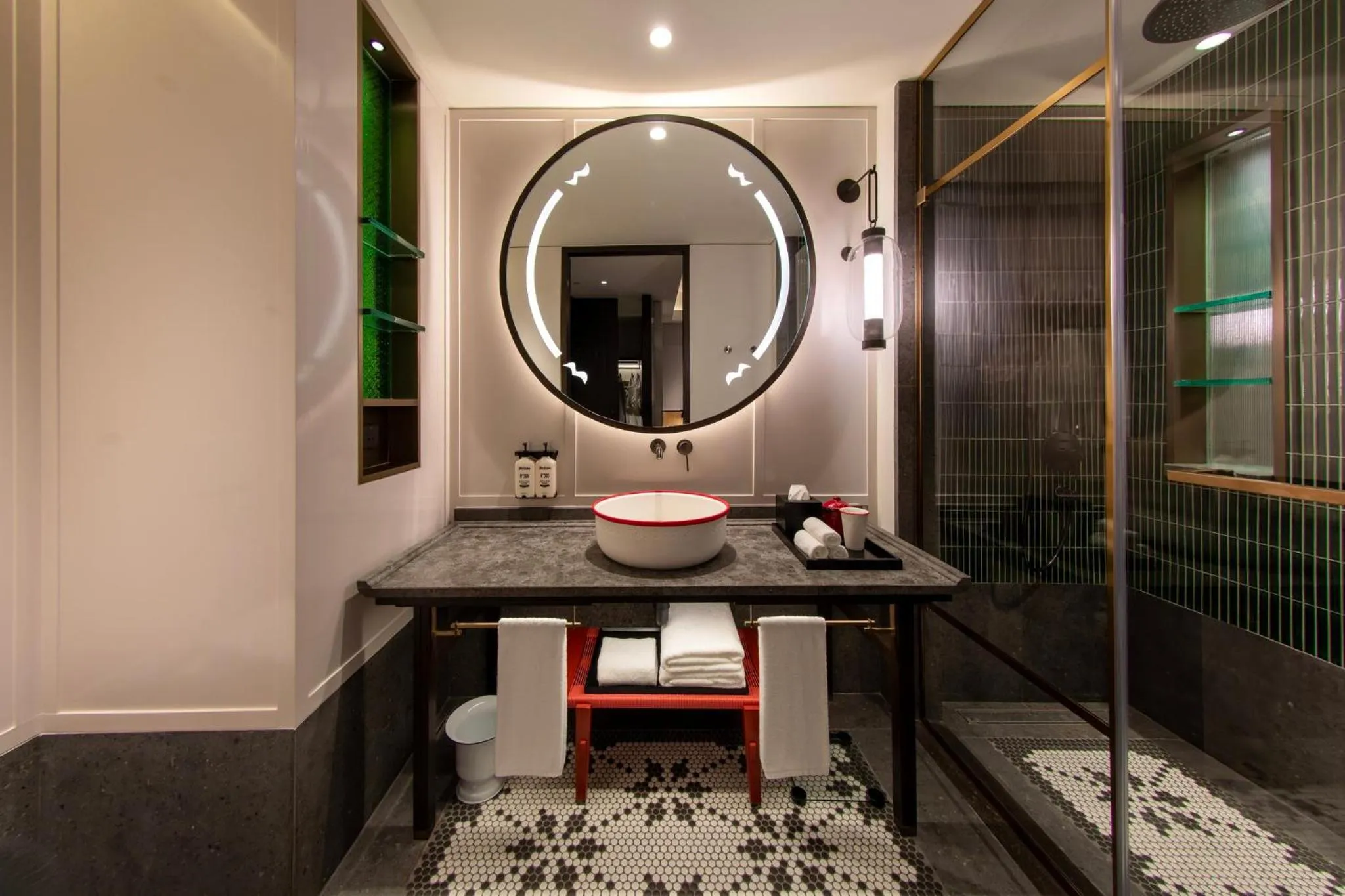 Bathroom in Hotel Indigo Kuala Lumpur on the Park by IHG