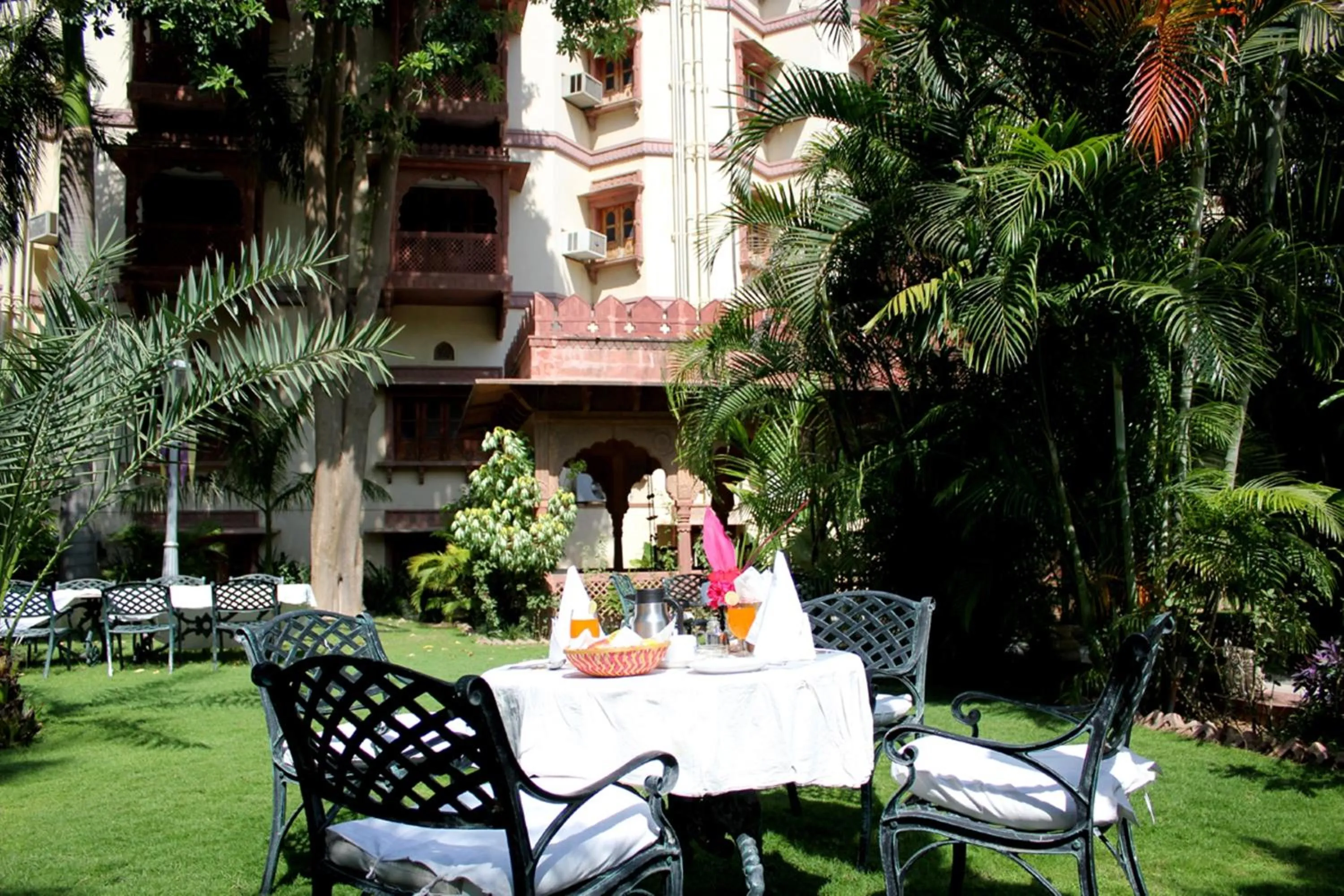 Continental breakfast in Jagat Palace