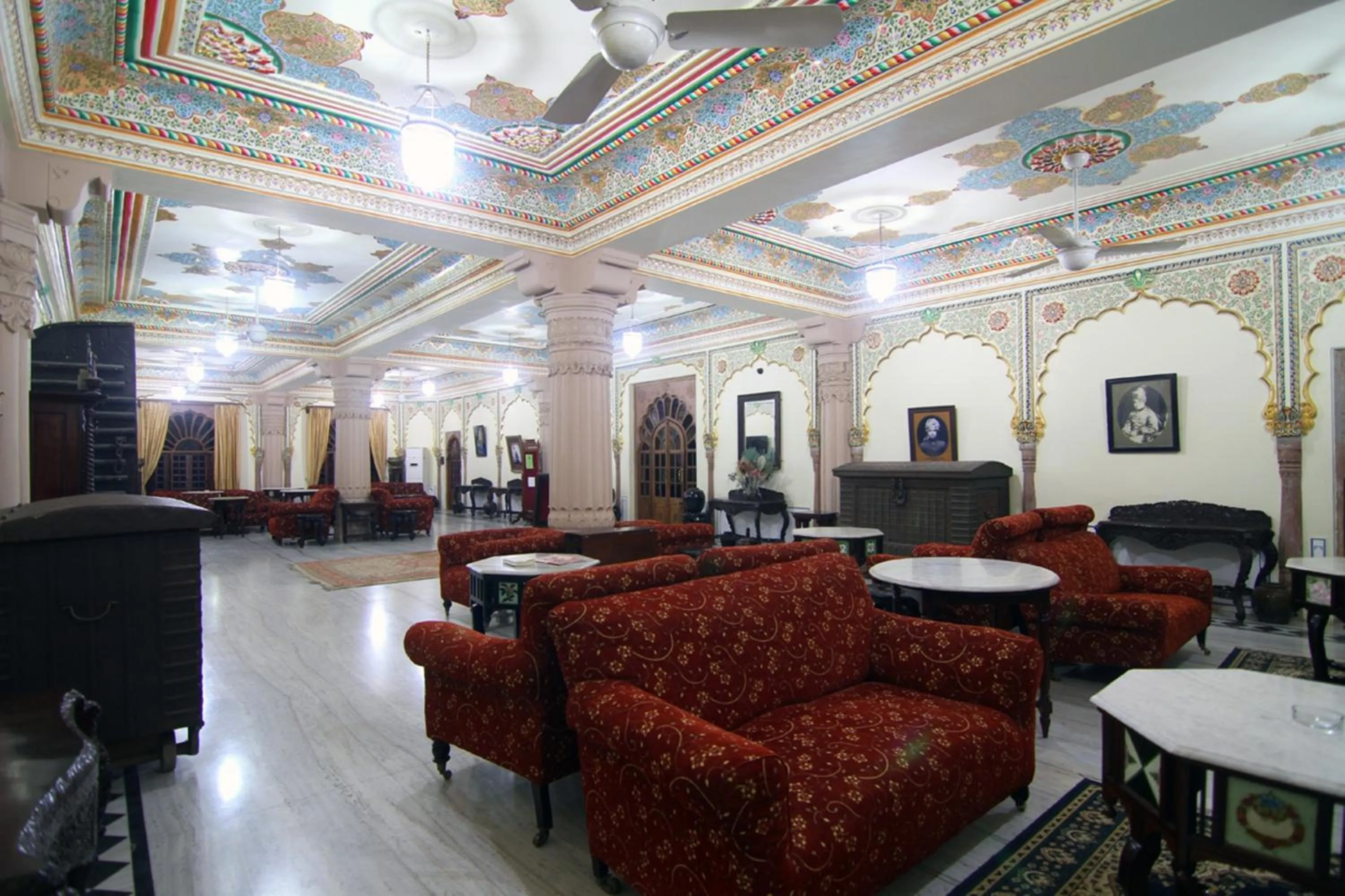 Lobby or reception in Jagat Palace