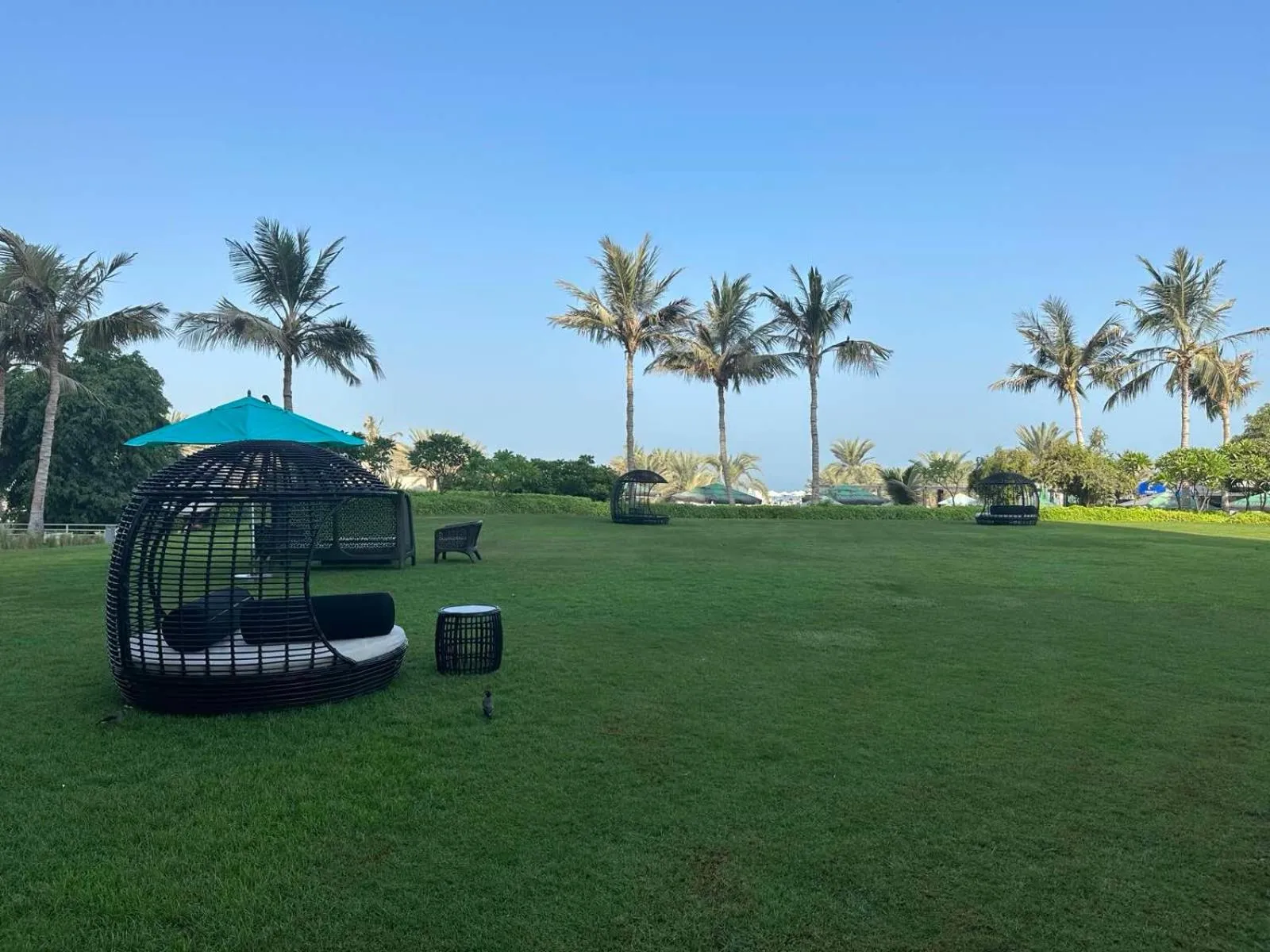 Garden in I Like Al Hamra Palace - Elite Beach & Golf Resort Private Suites