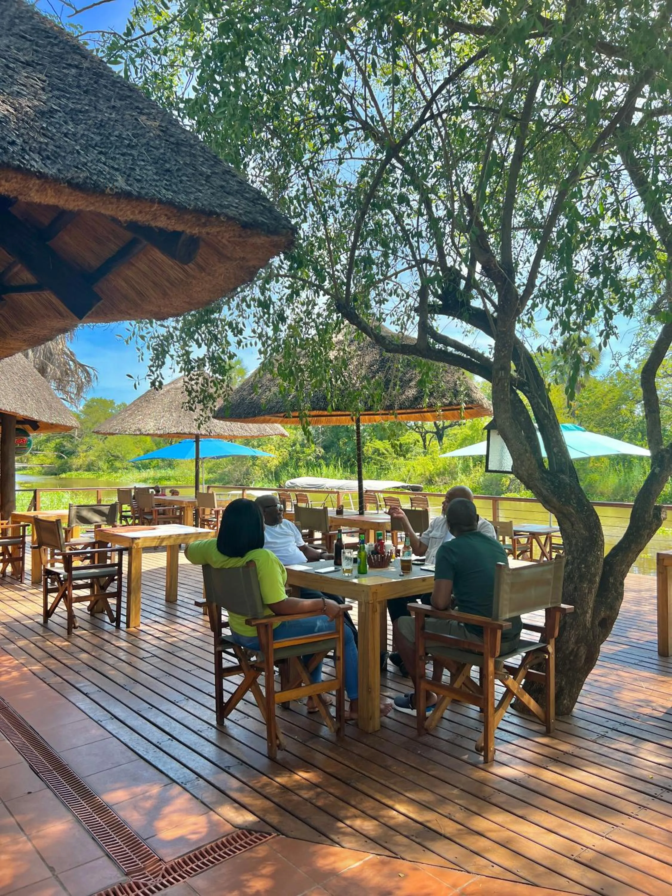 Lounge or bar in Maramba River Lodge