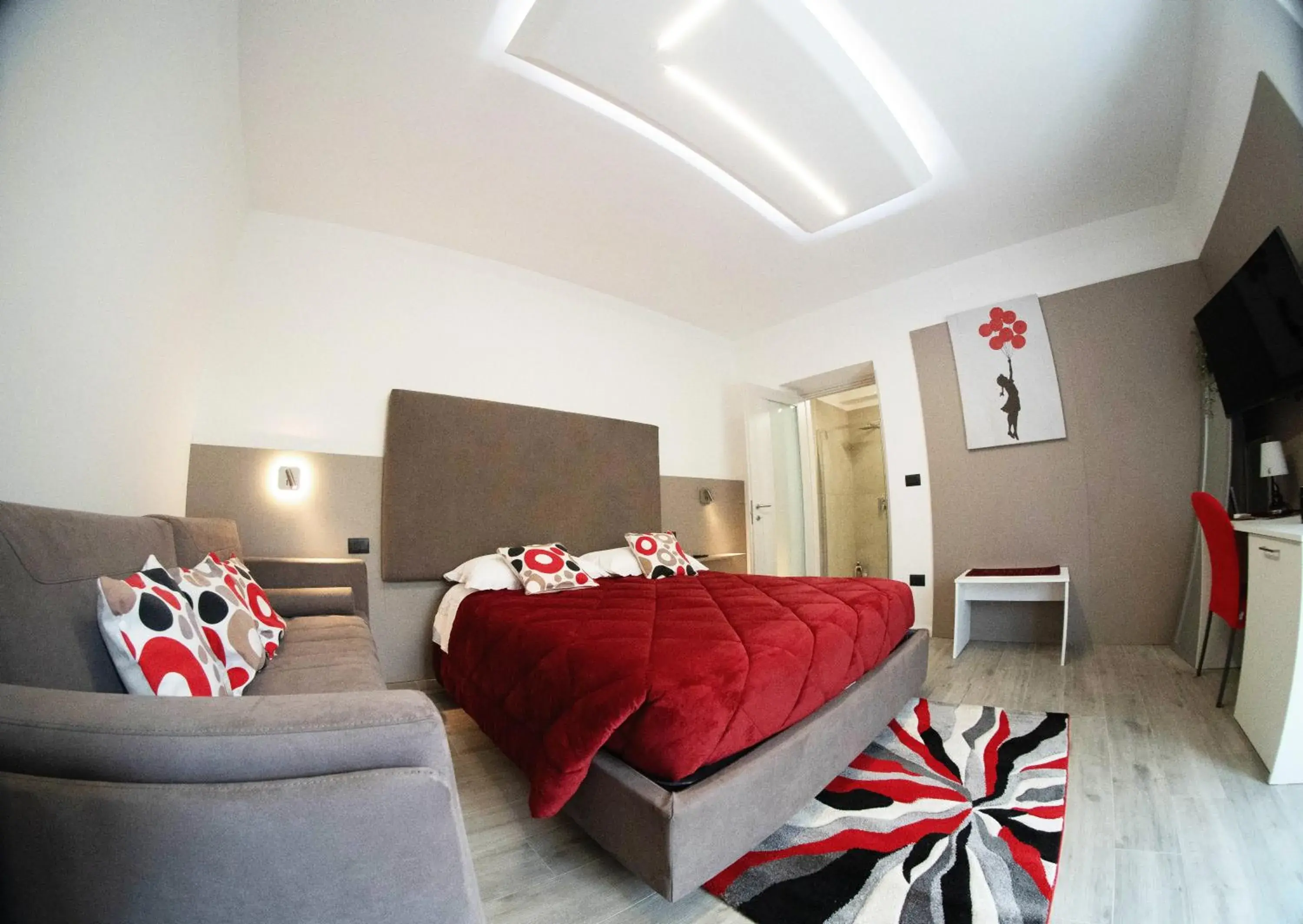 Luxury Quadruple Room - single occupancy in La Cartolina del Sannio Luxury Quadruple Room - single occupancy in La Cartolina del Sannio