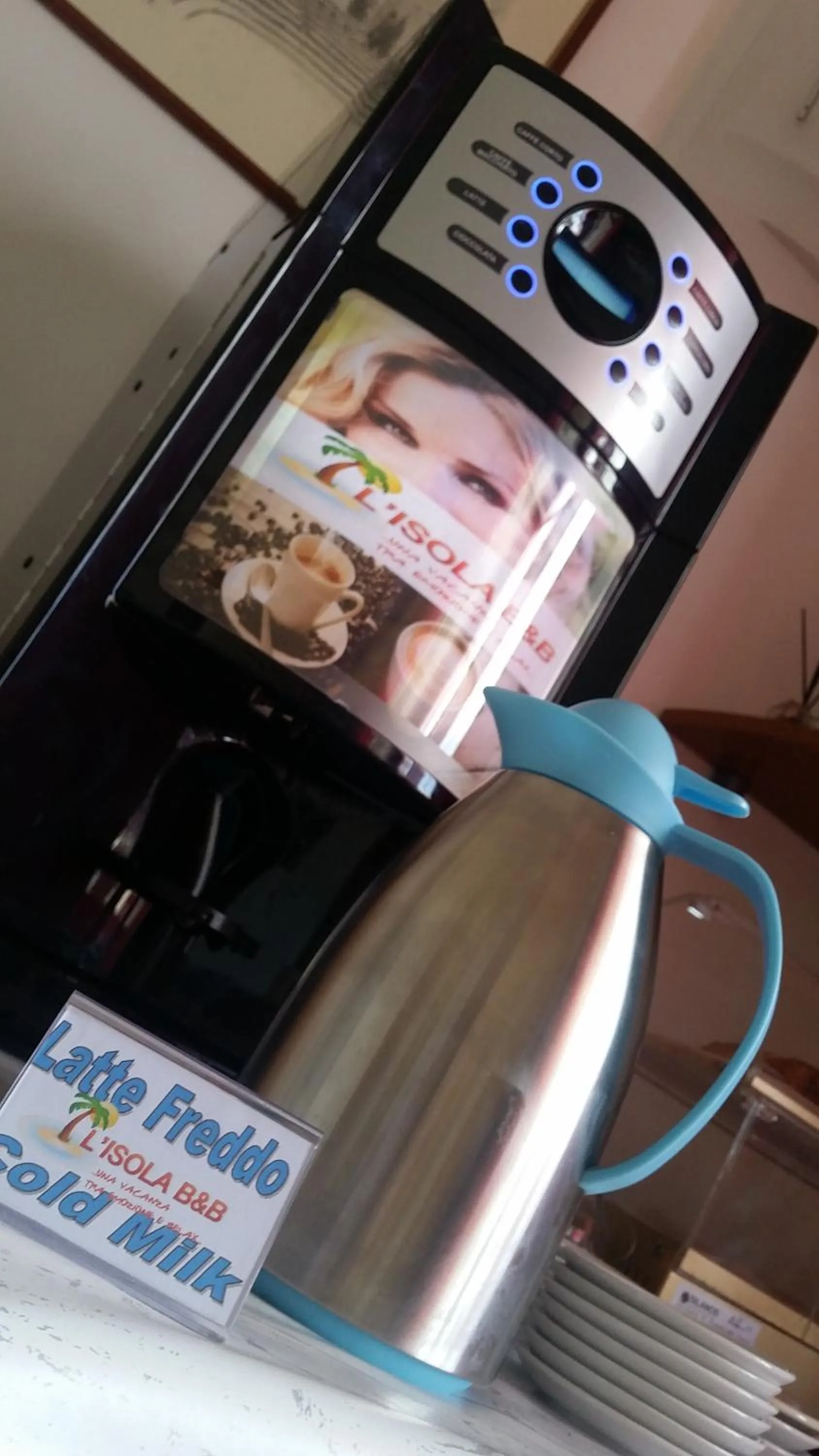 Continental breakfast in B&B L'Isola