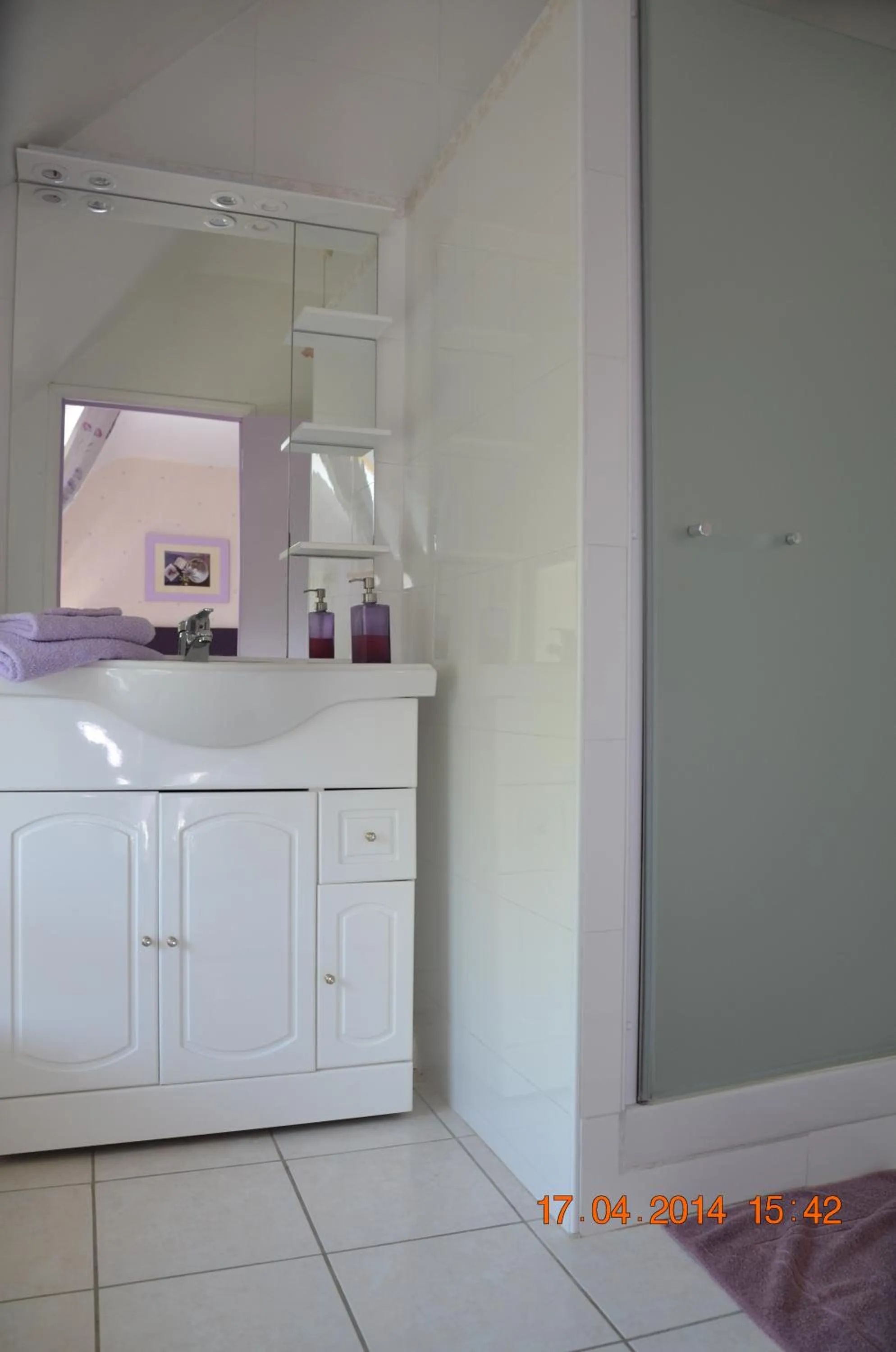 Bathroom in A la Ferme de Kervihern