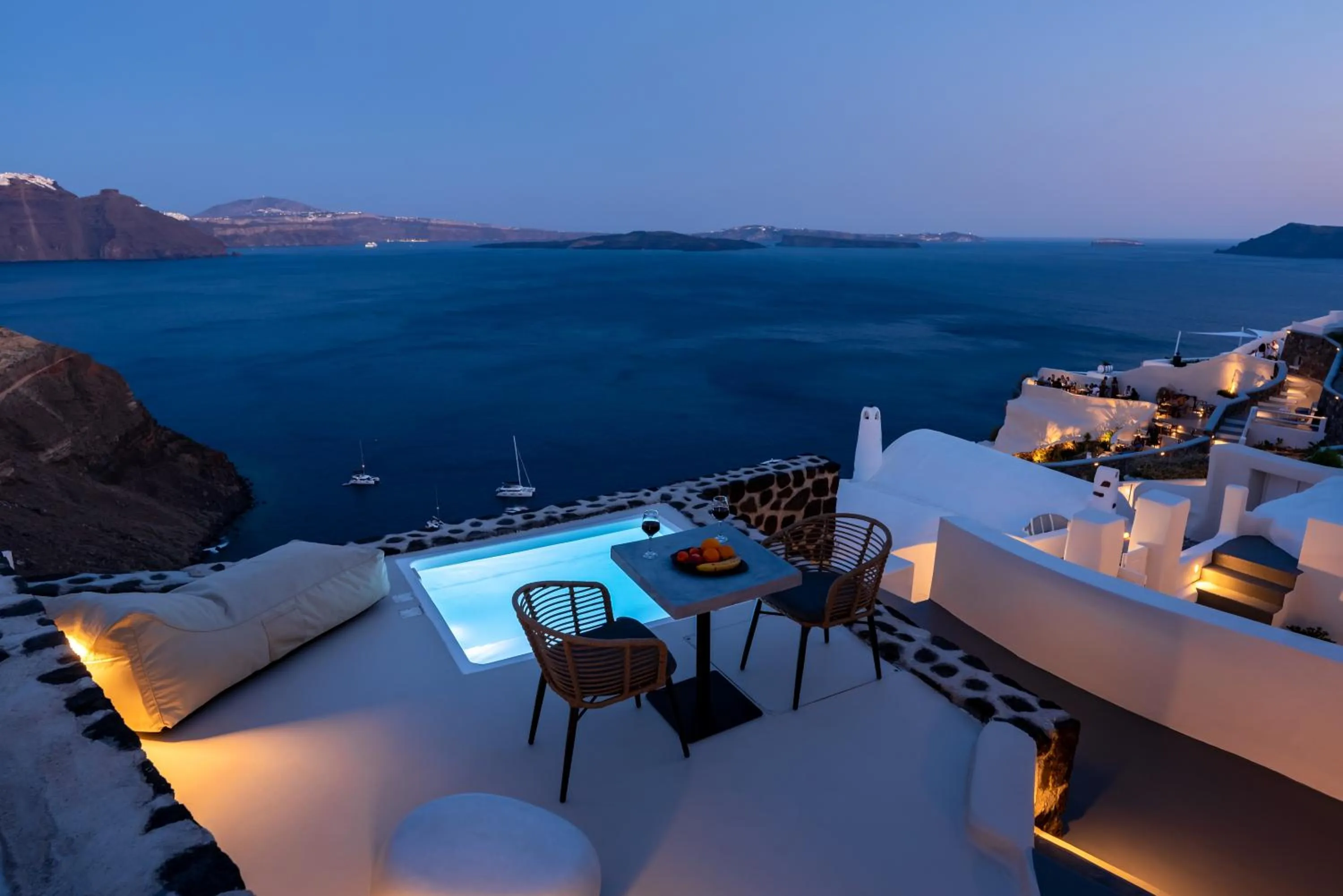 Patio in Twenty One Suites