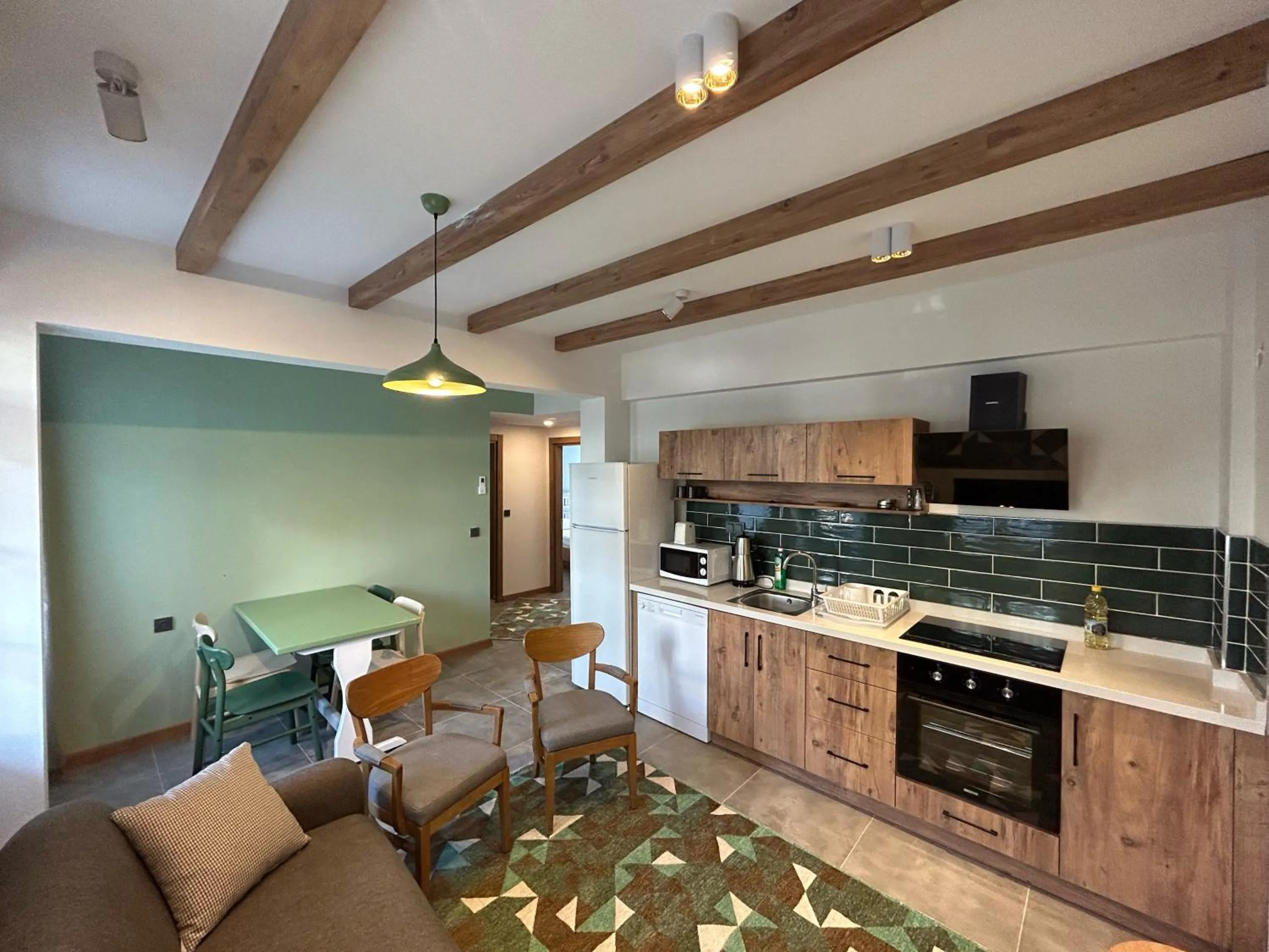 Coffee/tea facilities in Avlu Villas & Apartments