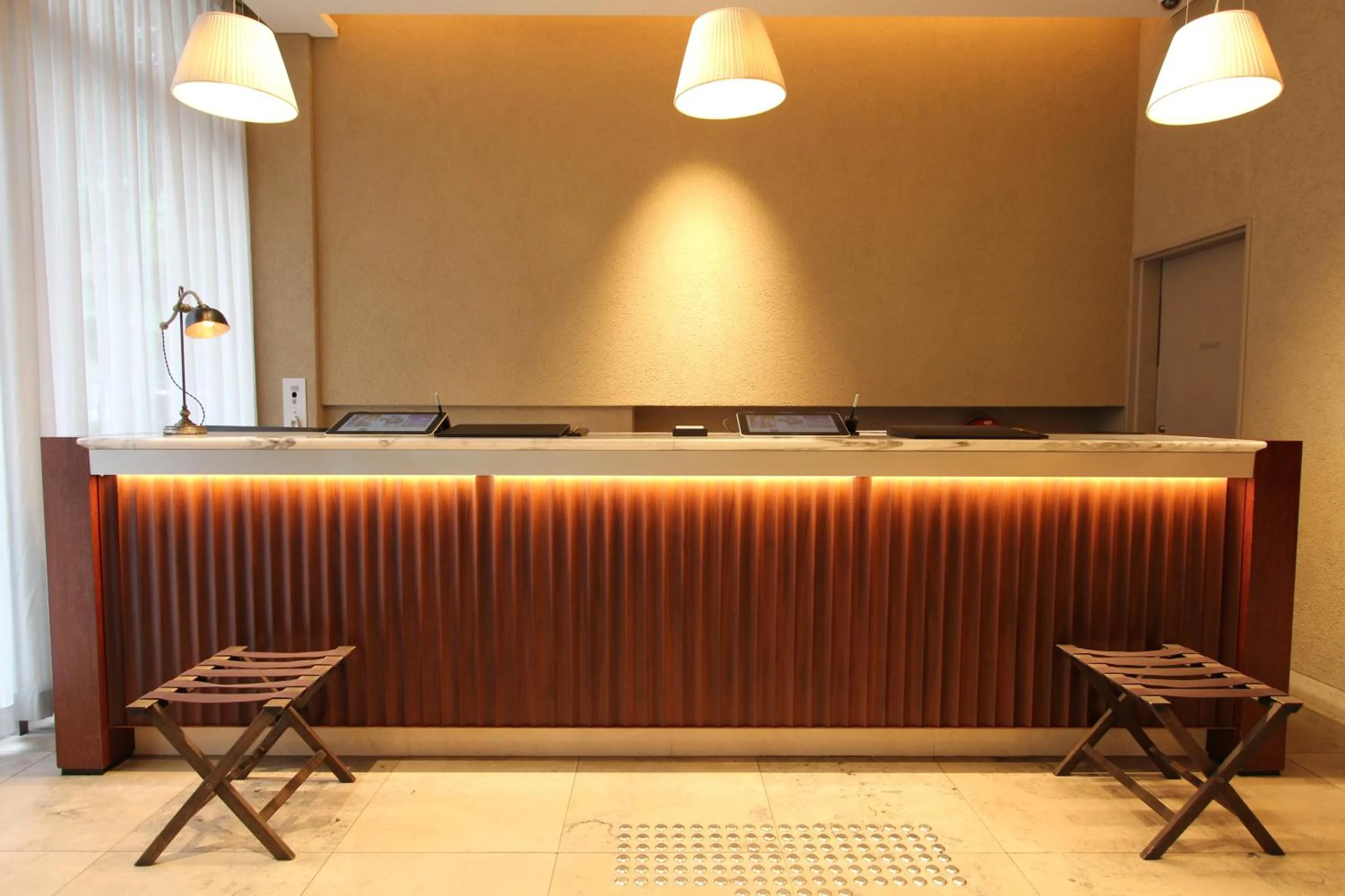 Lobby or reception in KOKO HOTEL Sendai Station West