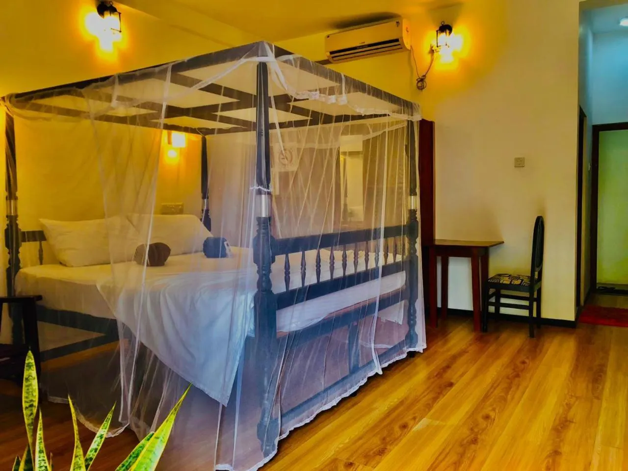 Photo of the whole room, Bed in Mirissa Beach Inn