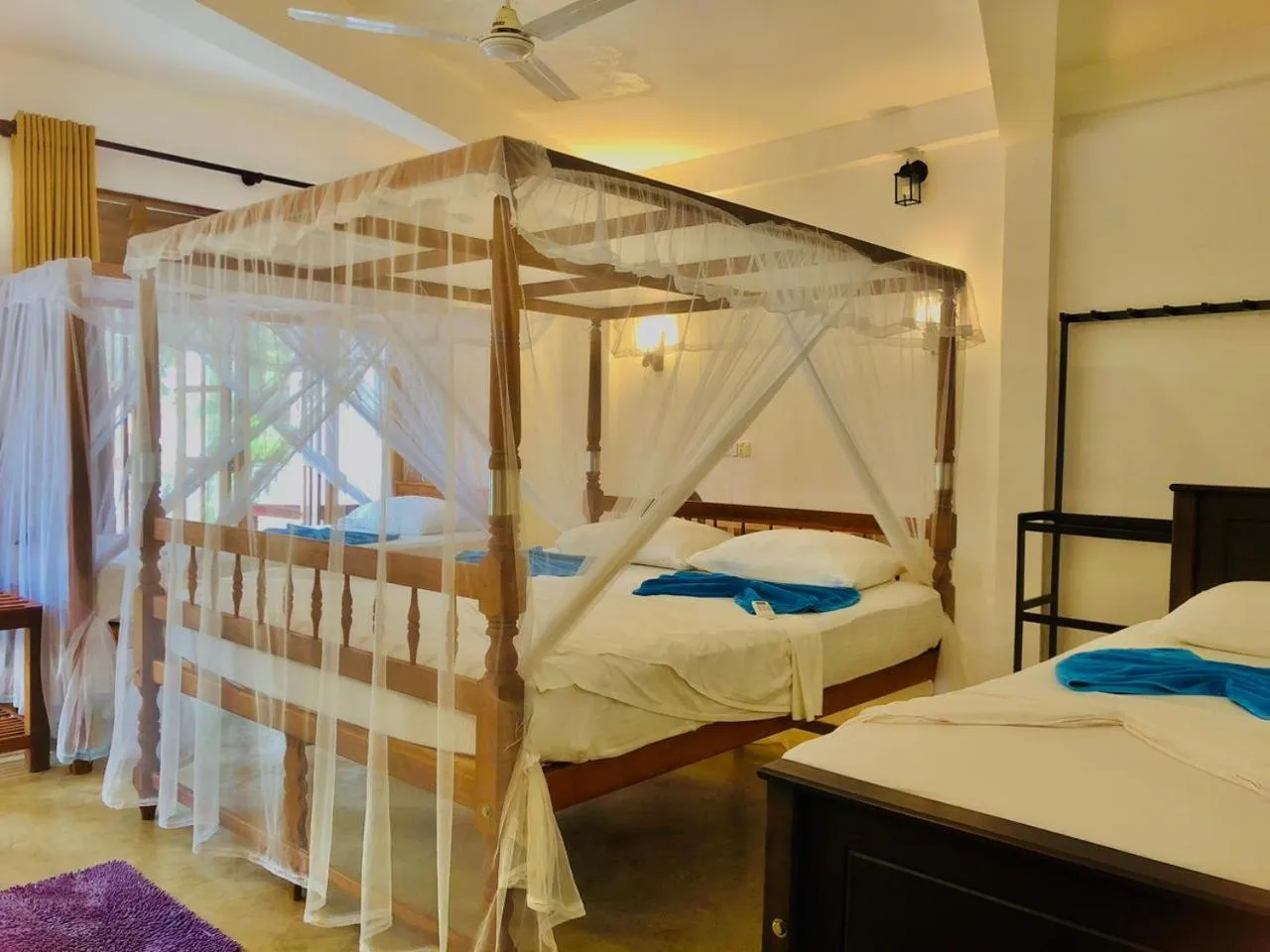 Photo of the whole room, Bed in Mirissa Beach Inn