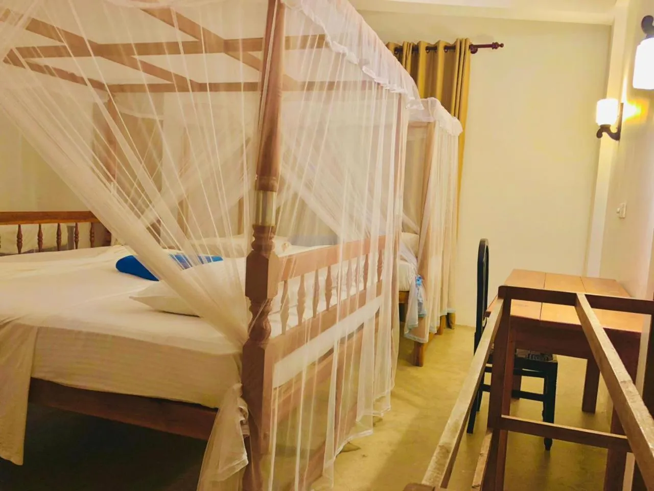 Photo of the whole room, Bed in Mirissa Beach Inn