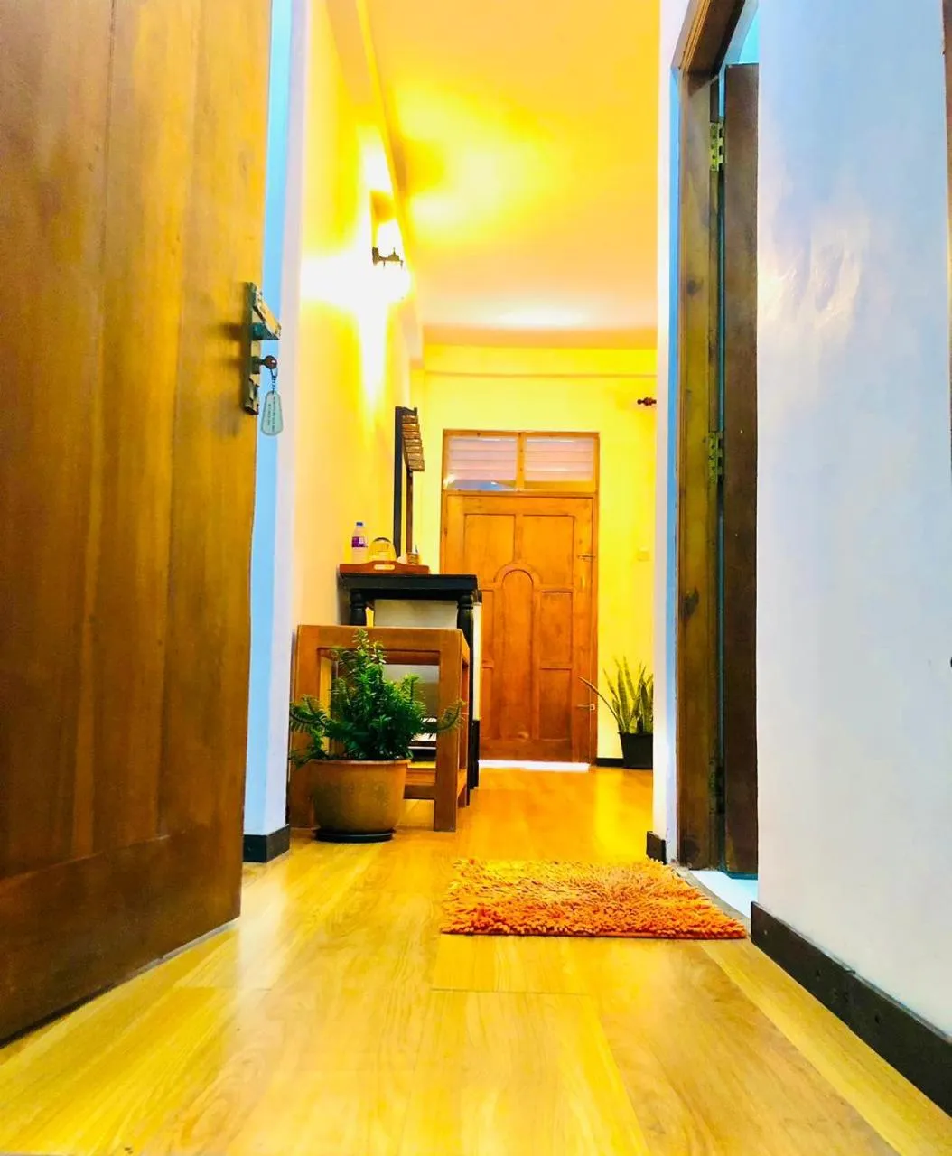 Bedroom, Bed in Mirissa Beach Inn