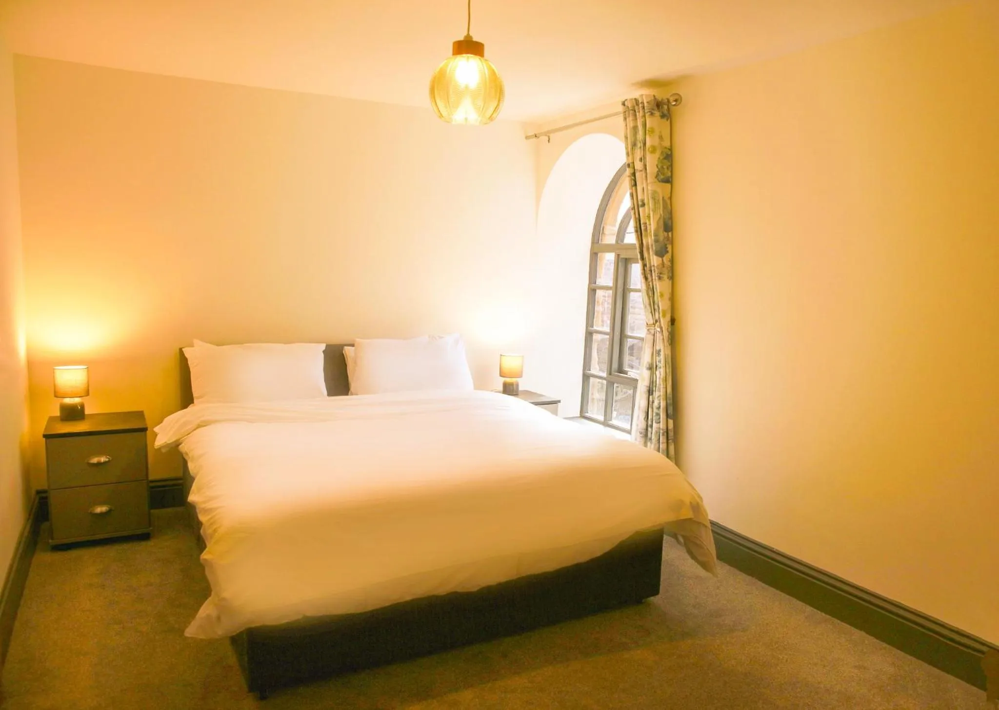 Bedroom, Bed in The George Wright Boutique Hotel, Bar & Restaurant