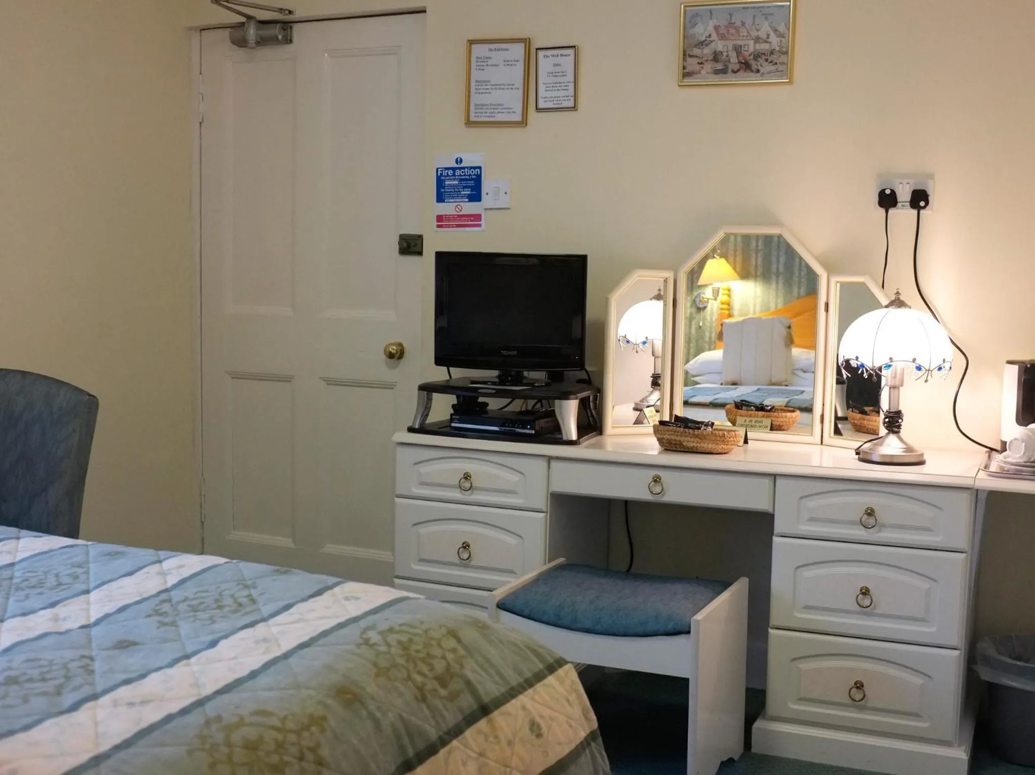 Seating area in The Well House