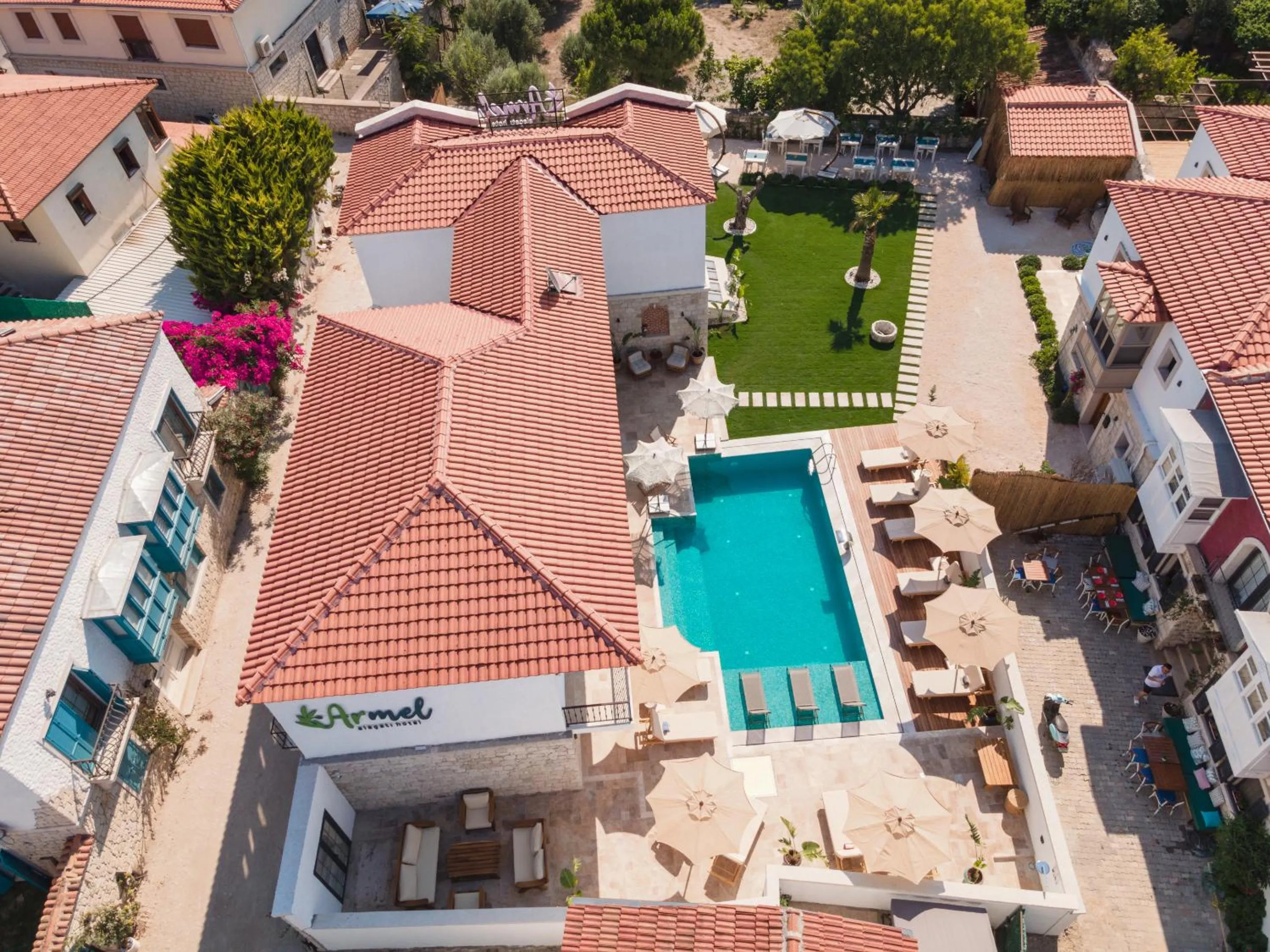 Bird's eye view in Armel Alaçatı Konaklama