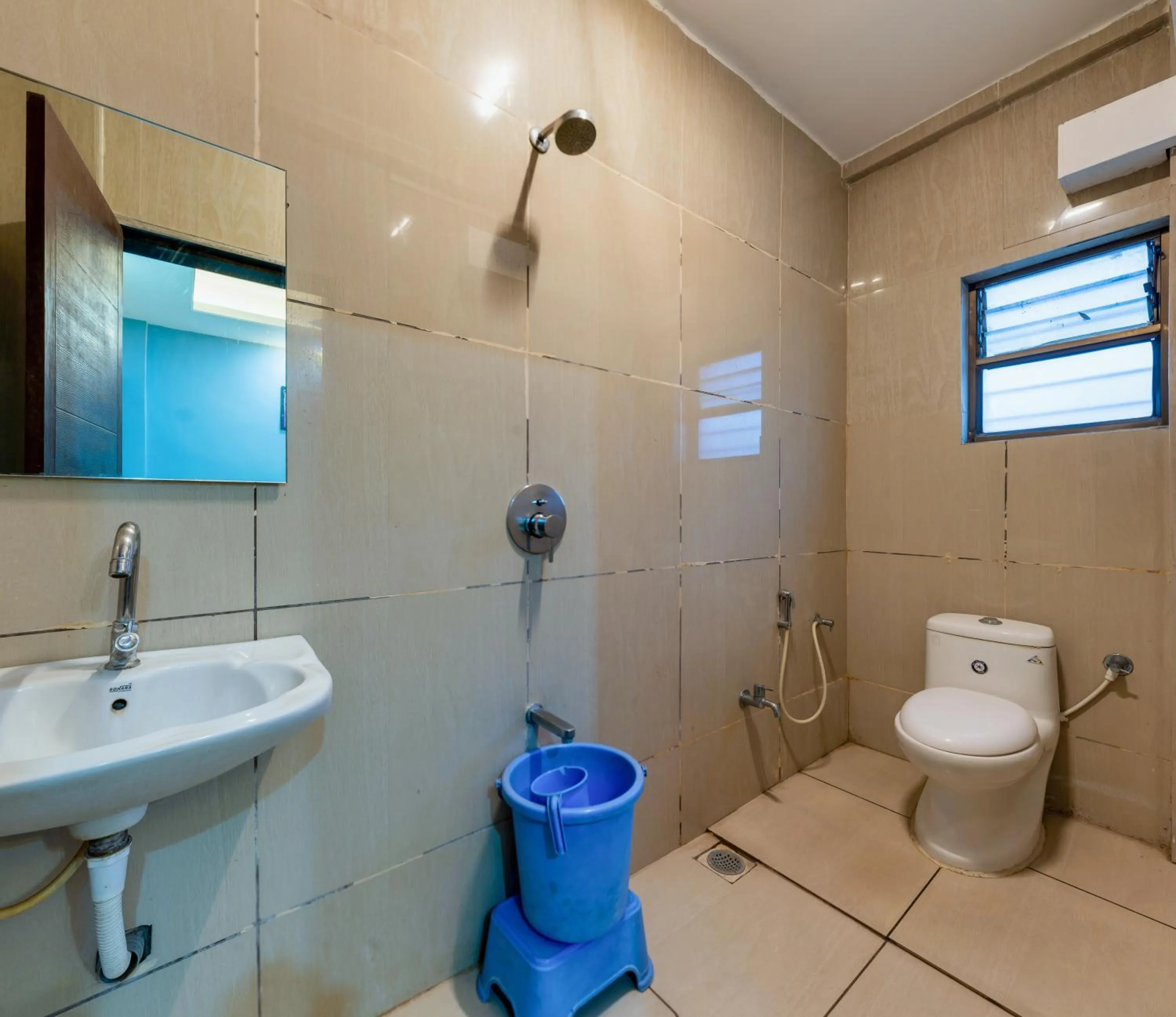 Bathroom in Hotel RadhaKrishna-Couple Friendly