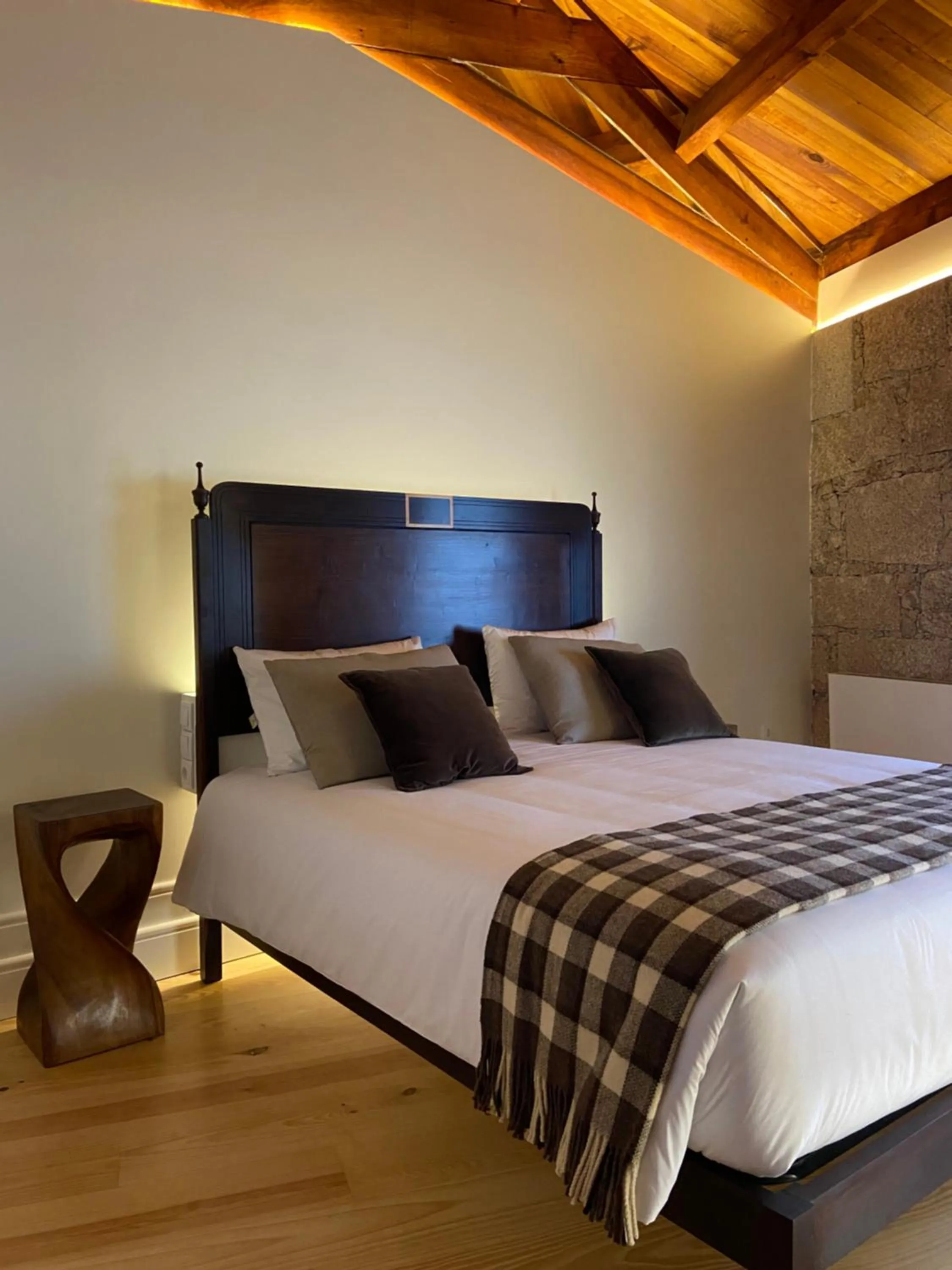 Bed in Maia dos Reis Hotel Rural