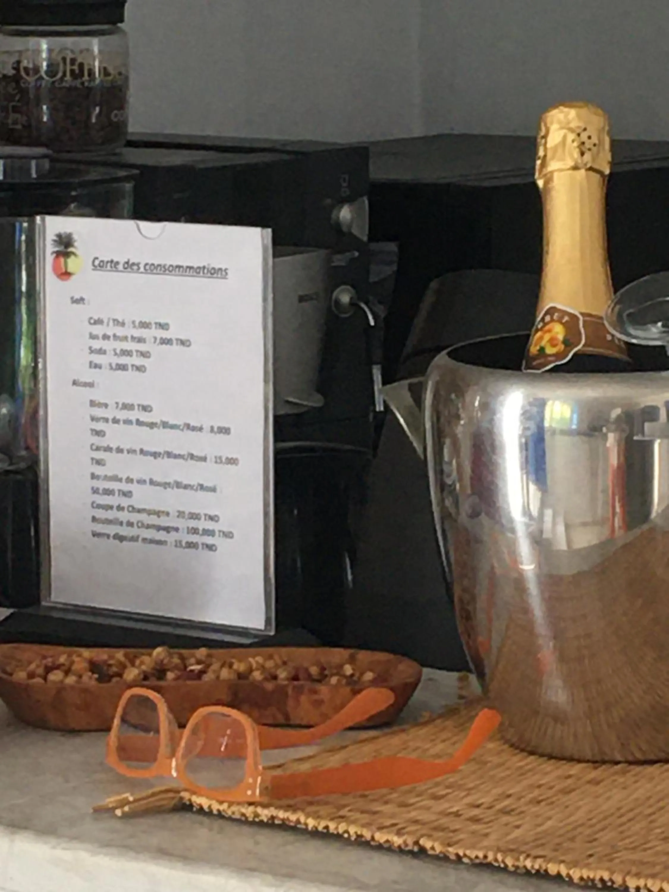 Lounge or bar in Tamalou Djerba