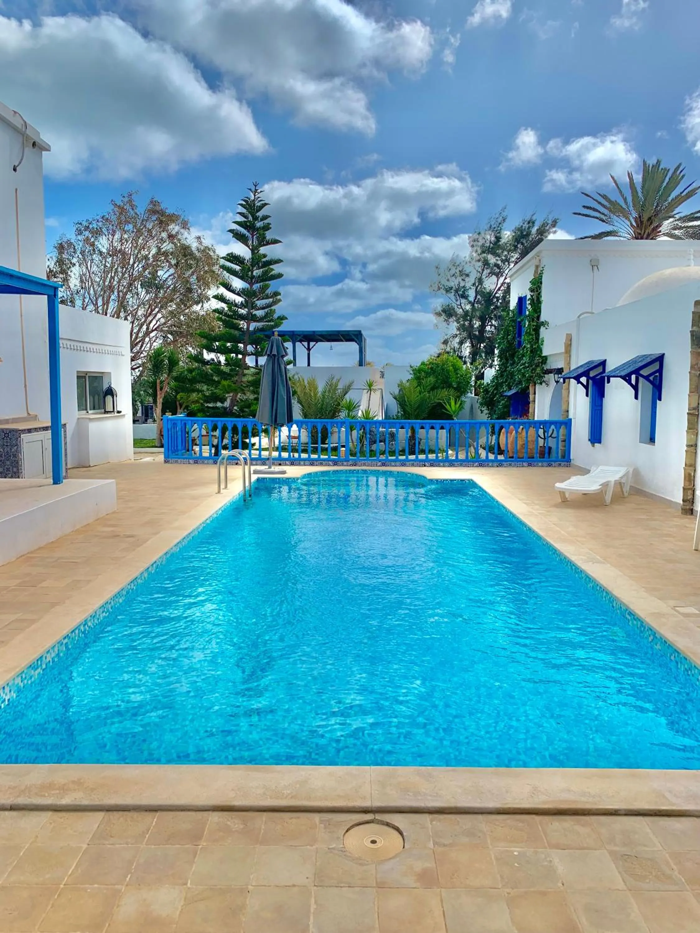 Pool view in Tamalou Djerba