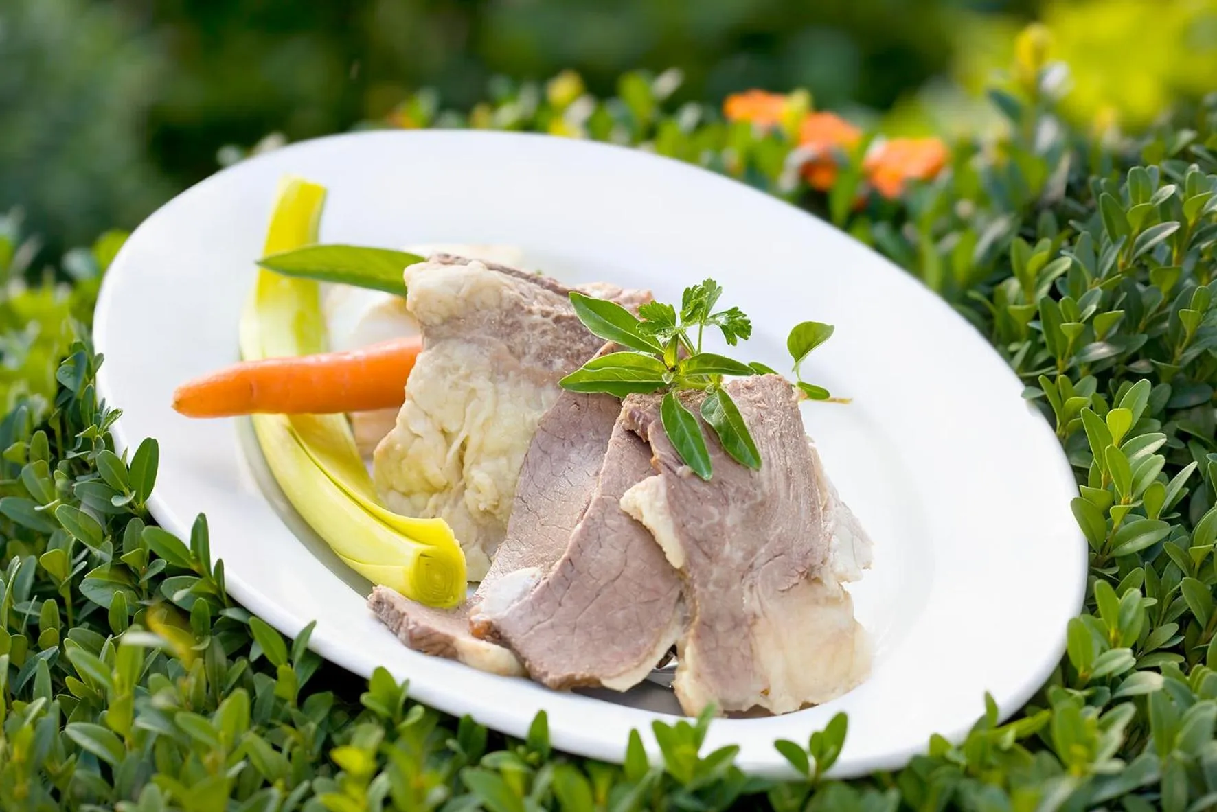 Food close-up in Reck's Hotel-Restaurant