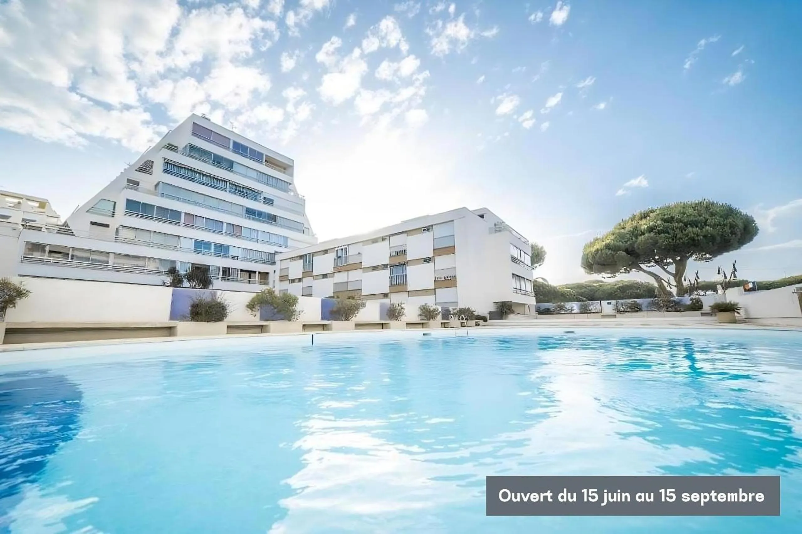 Swimming pool in T3- un Oasis rénové et climatisé au centre de LGM