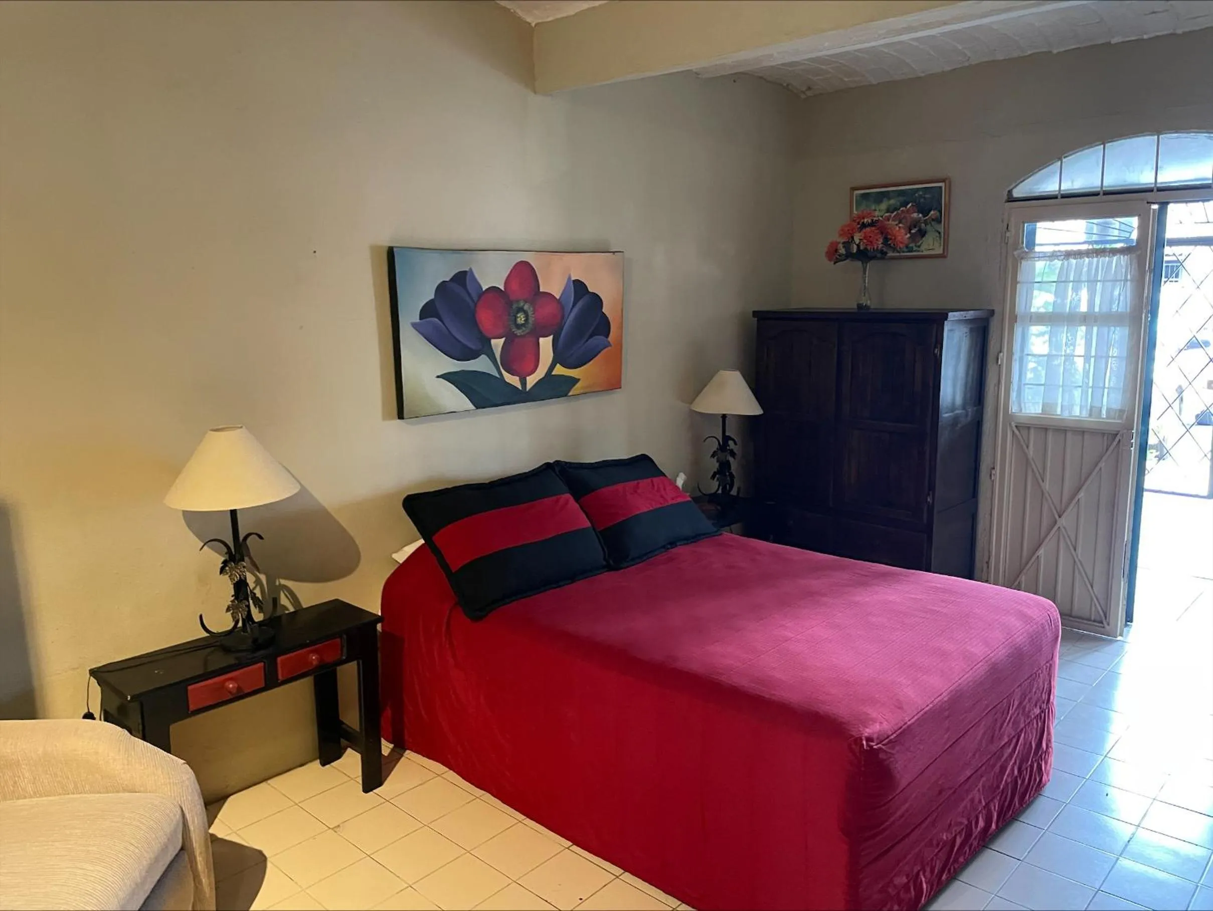 Bed in Casita Montana Hotel