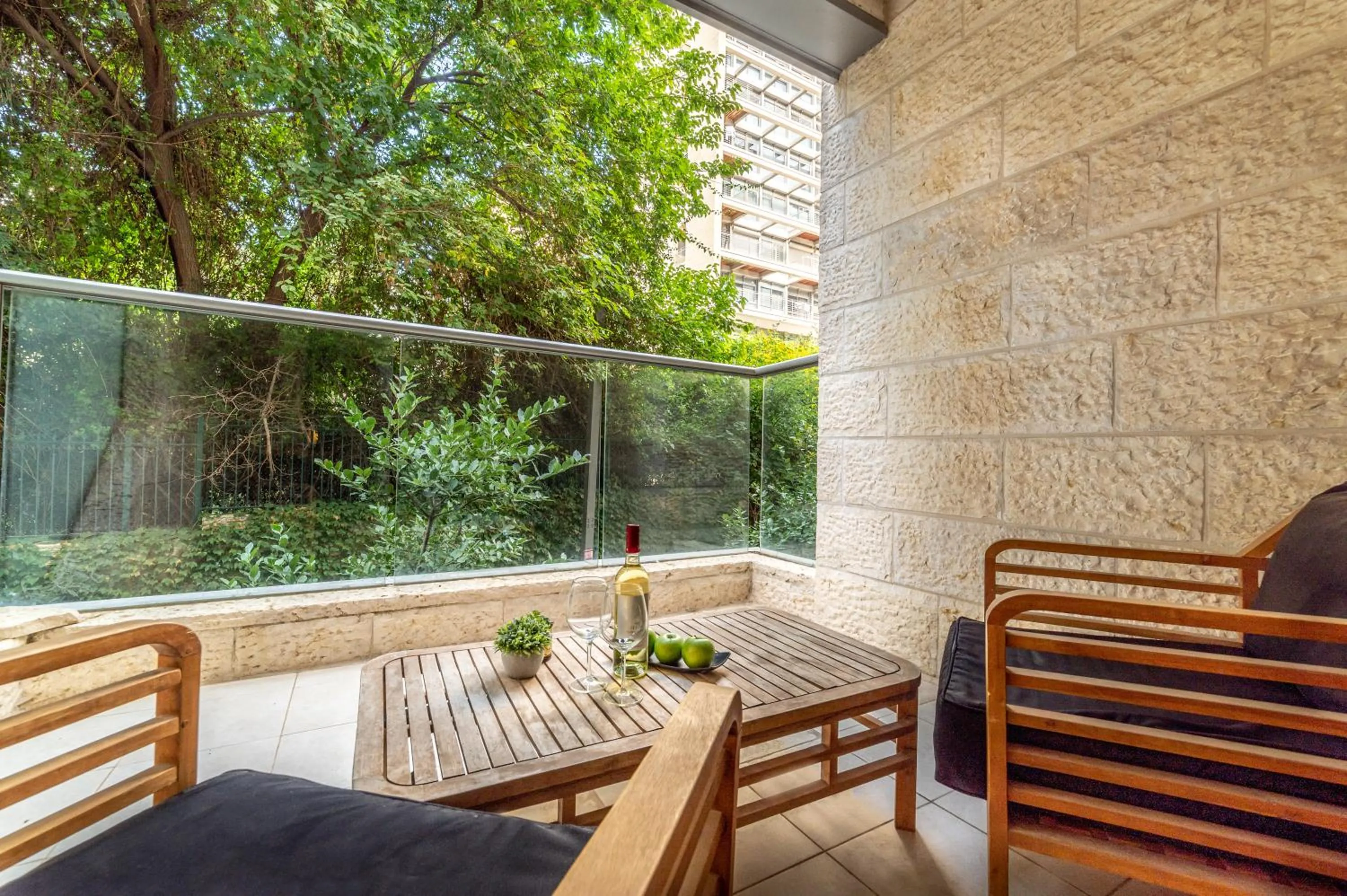 Patio in Stay Kook Jerusalem