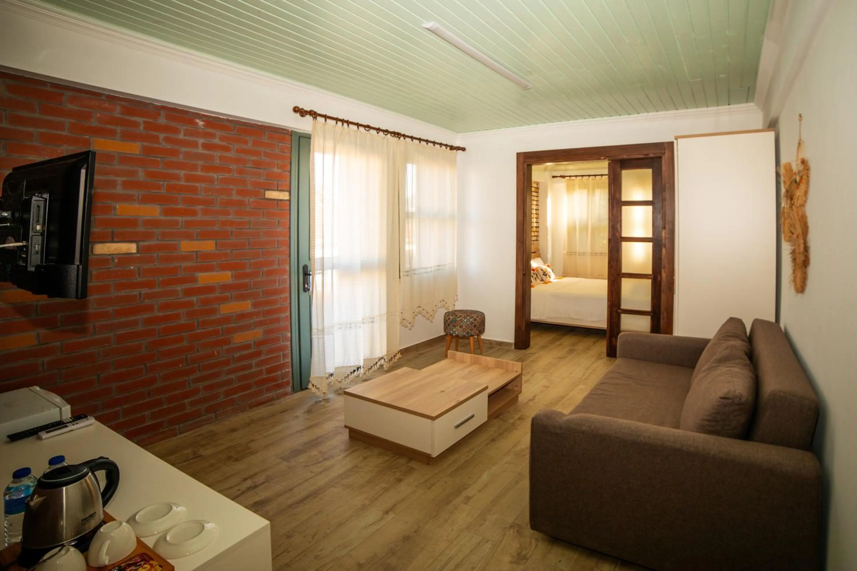 TV and multimedia, Bed in Paradise İmroz Butik Otel