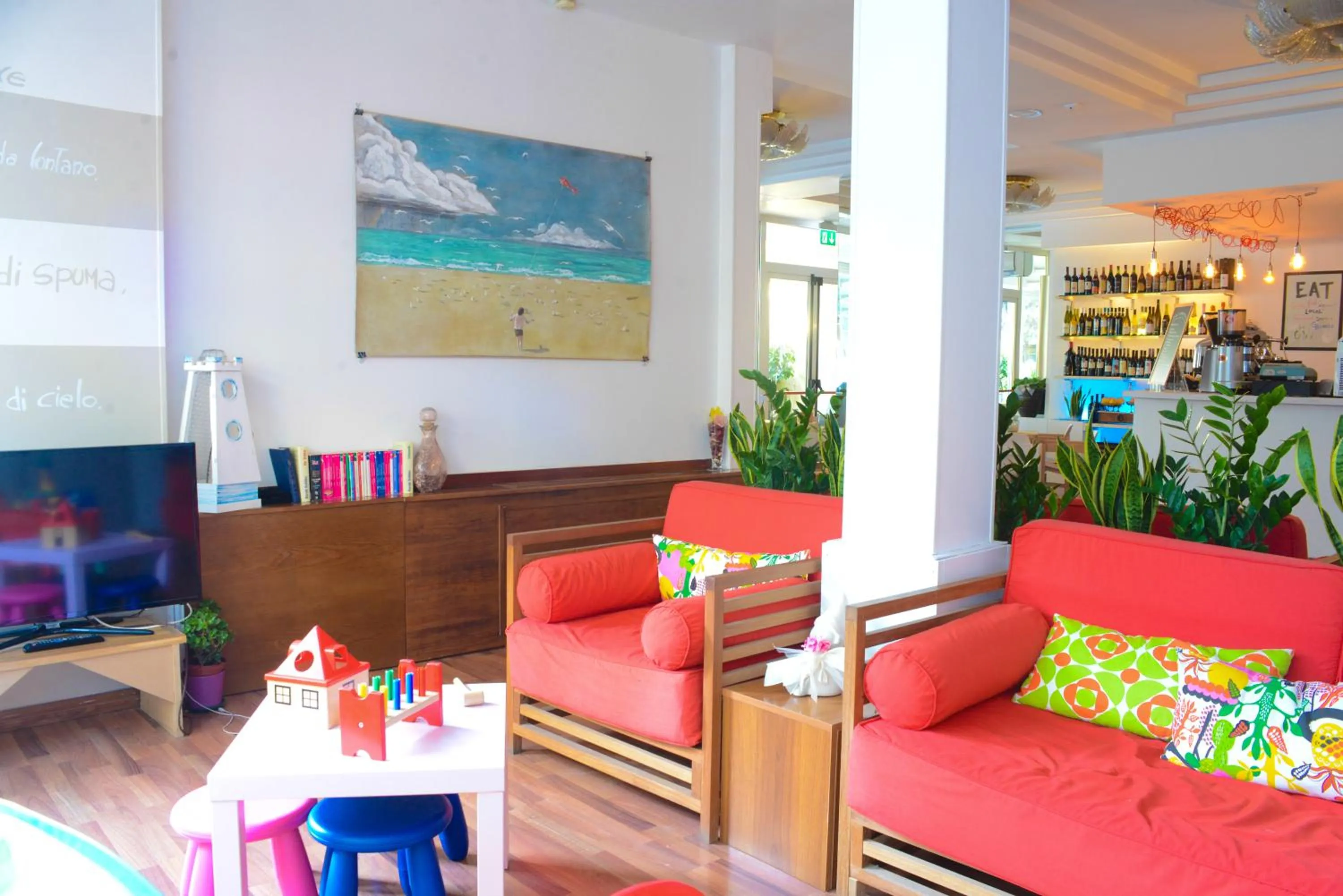 Children play ground in Hotel Vergilius