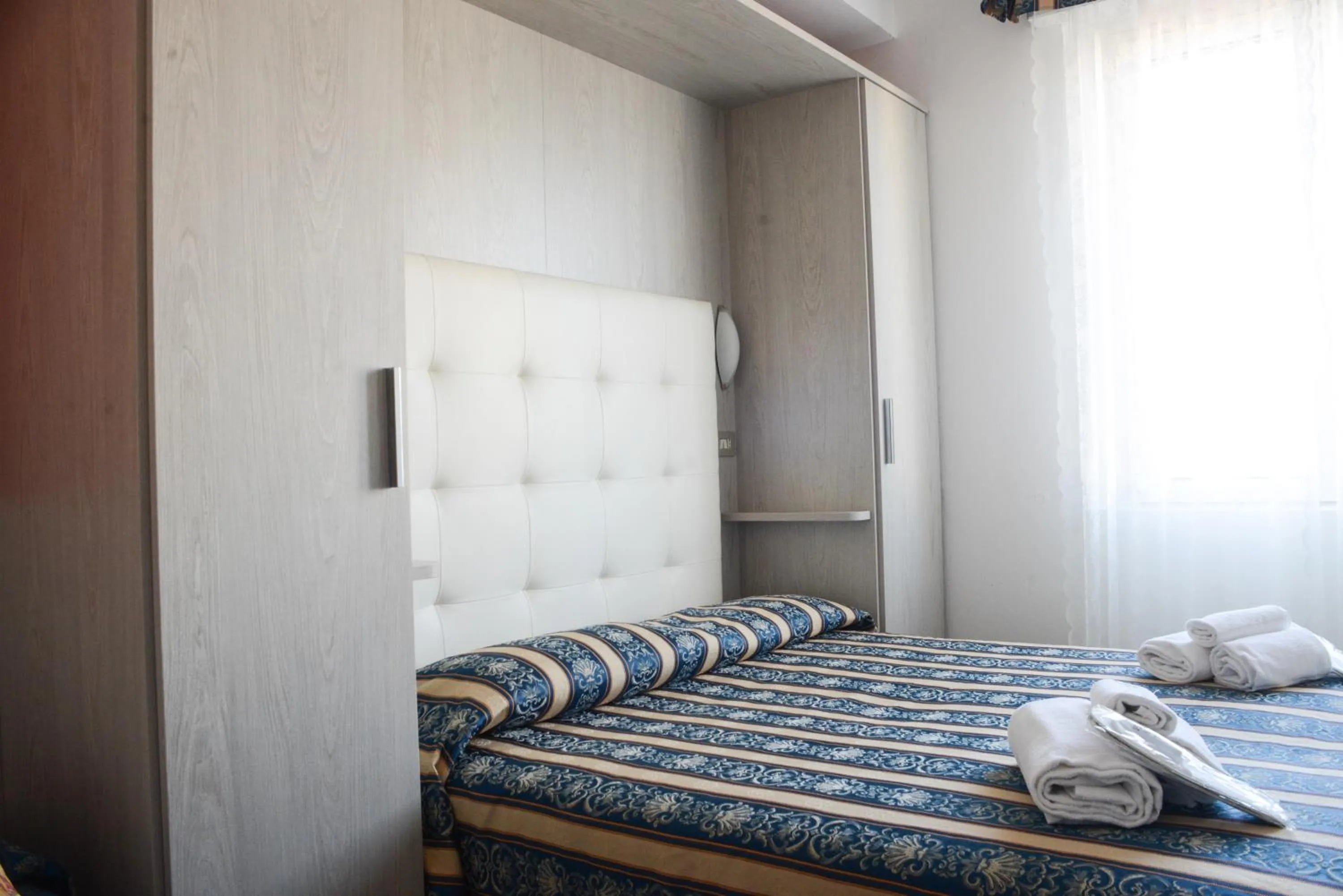 Bed in Hotel Vergilius