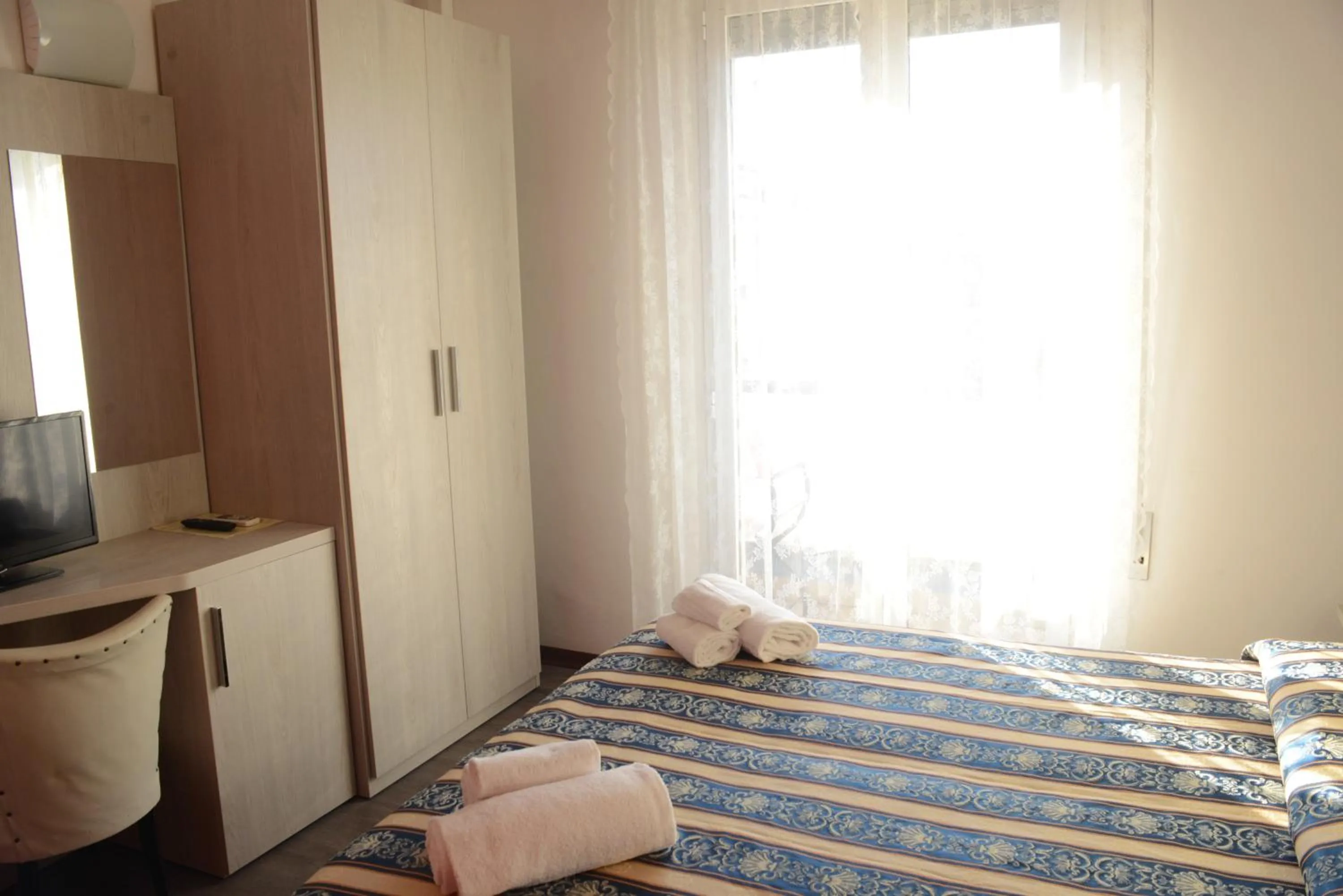 Bed in Hotel Vergilius