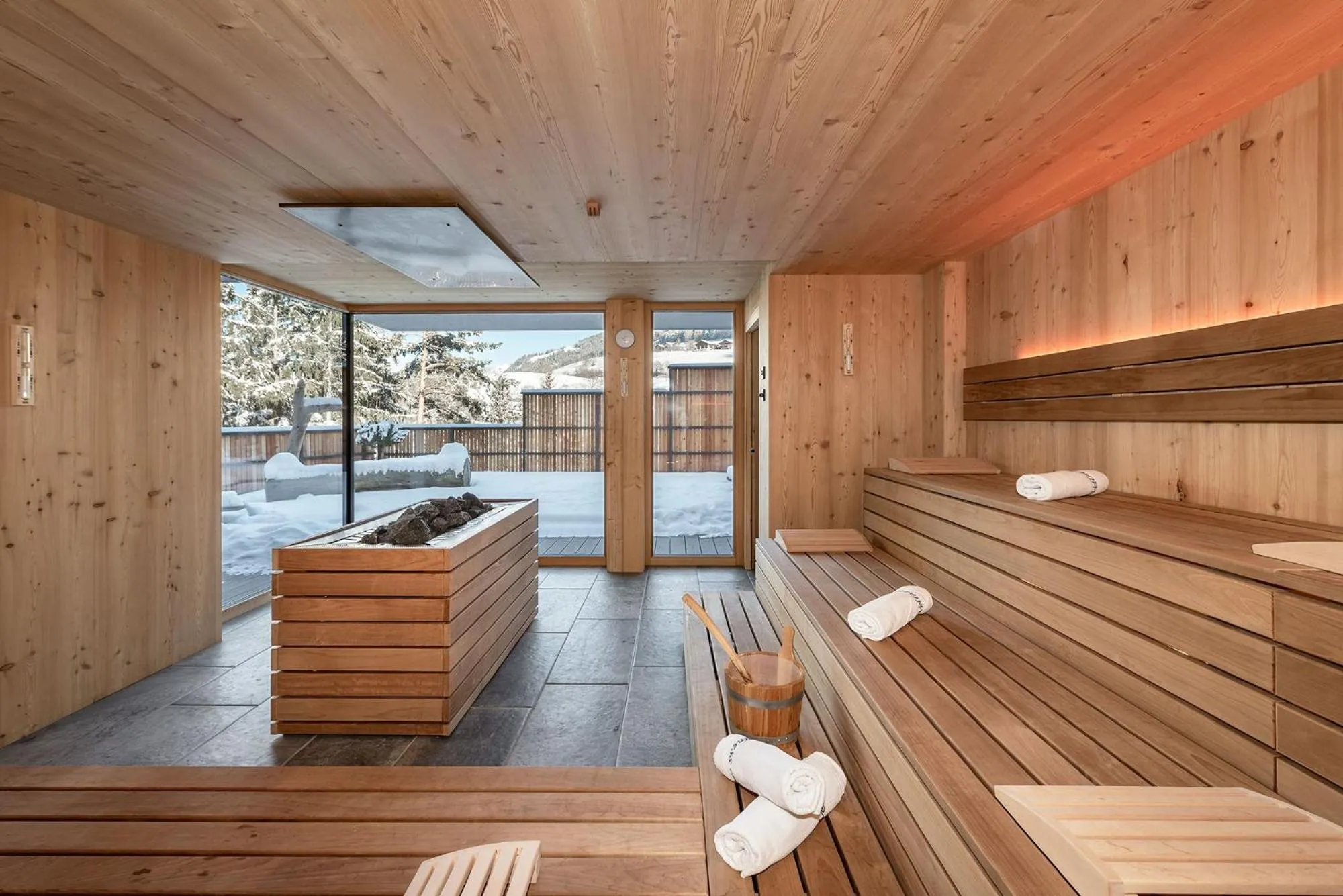 Sauna in Hotel Torgglerhof