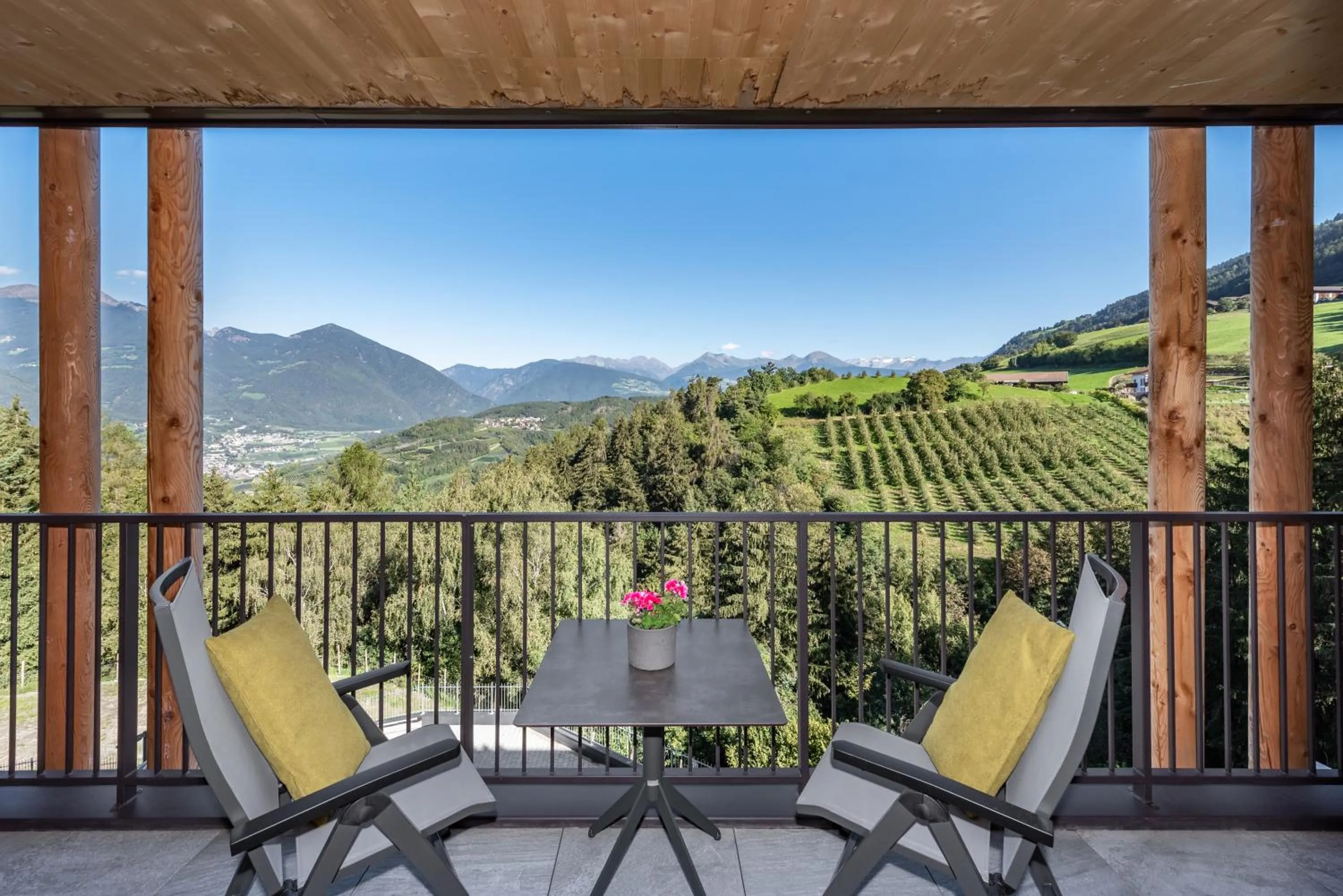 Mountain view in Hotel Torgglerhof