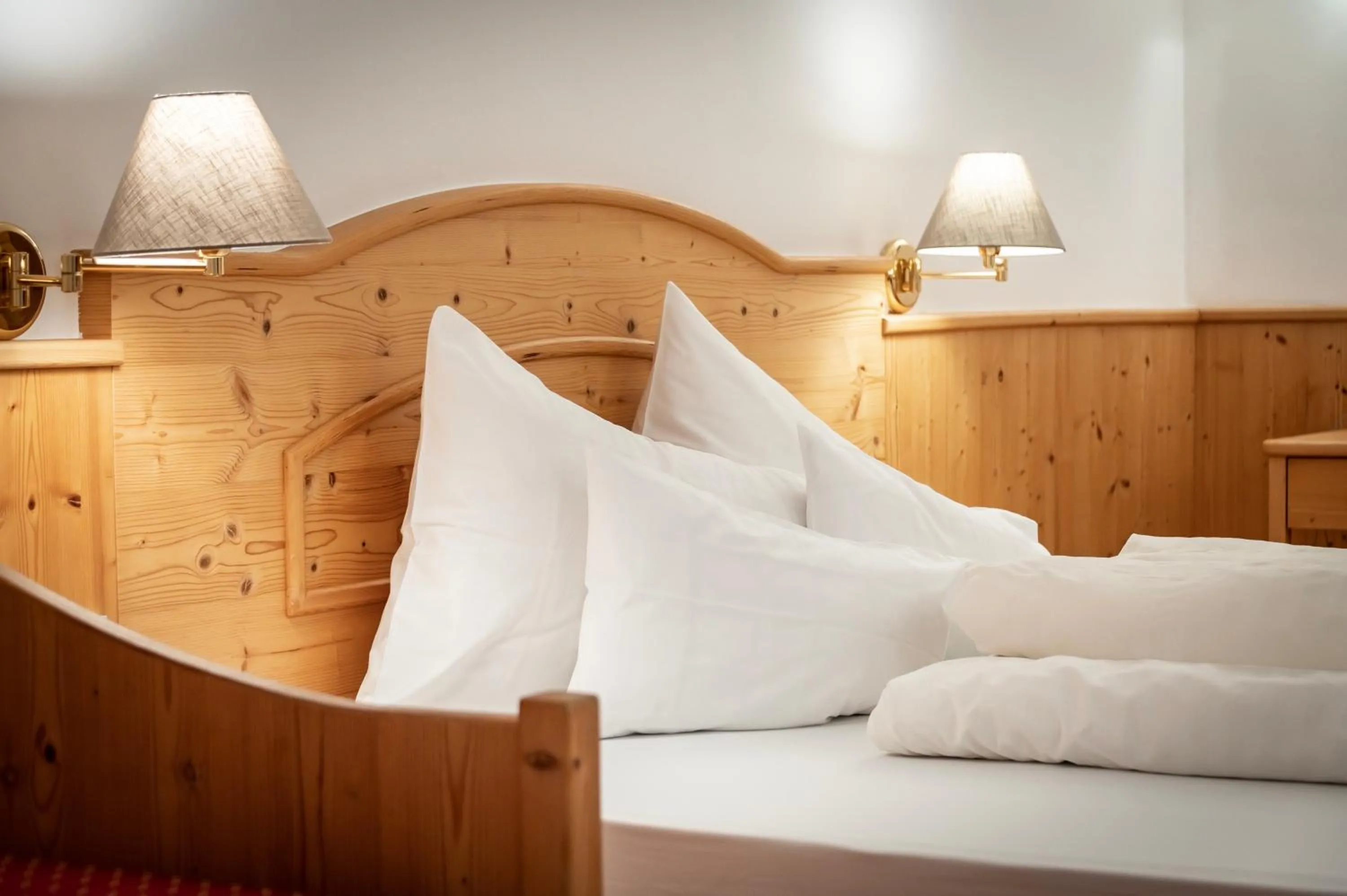 Bed in Hotel Torgglerhof