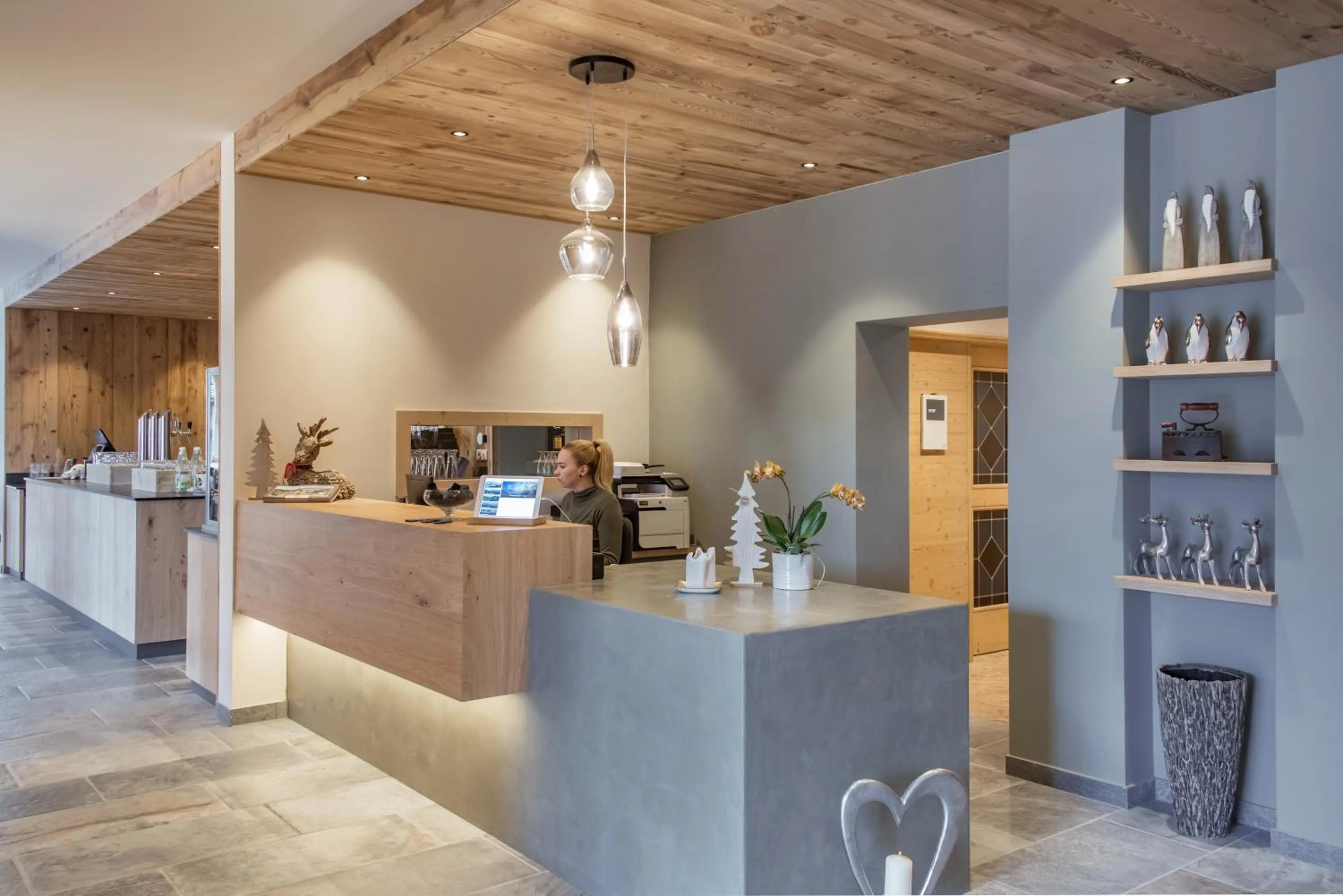 Lobby or reception in Hotel Torgglerhof