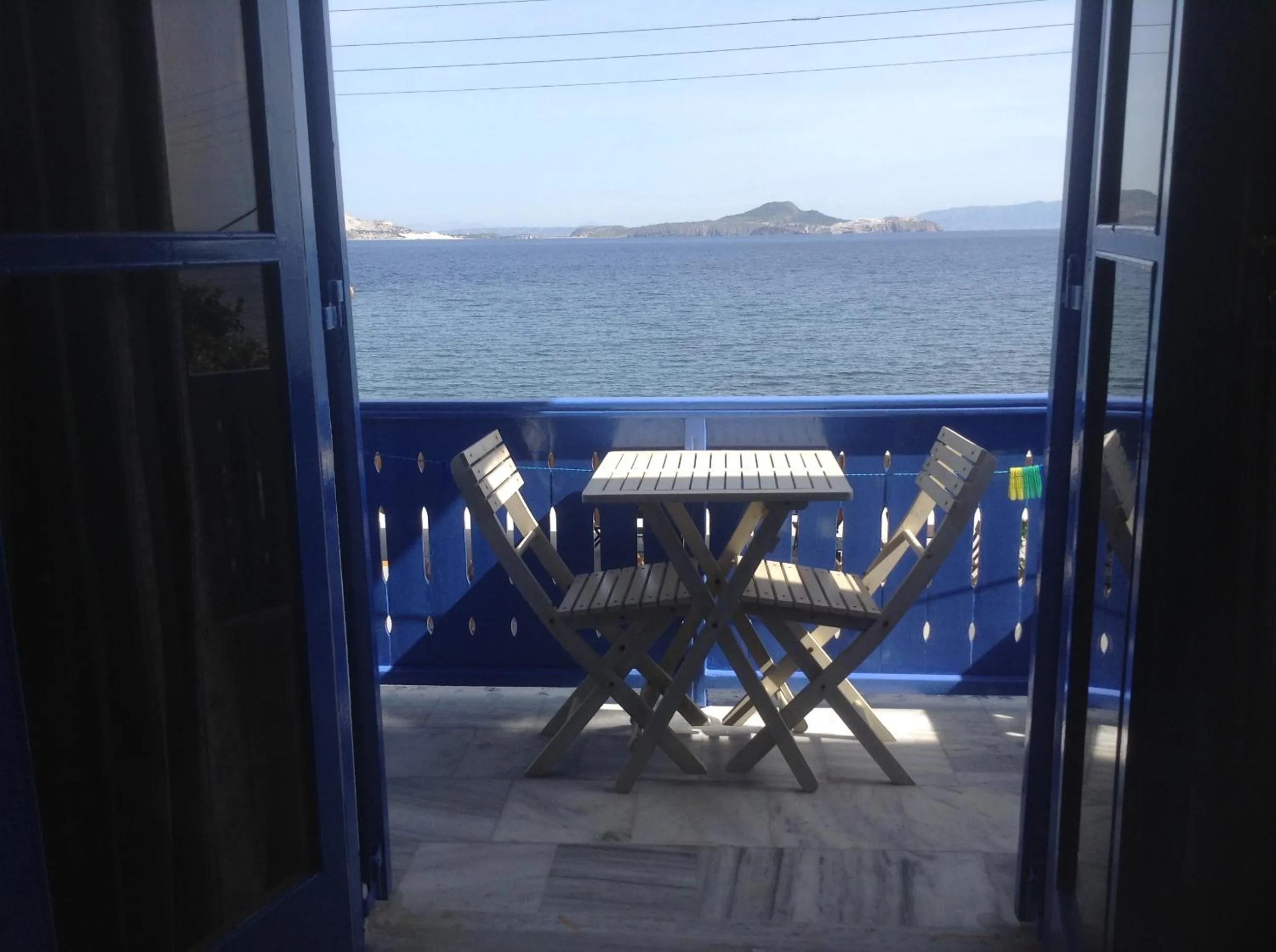 Balcony/Terrace in Haritos Hotel - Geothermal Hot Swimming Pool