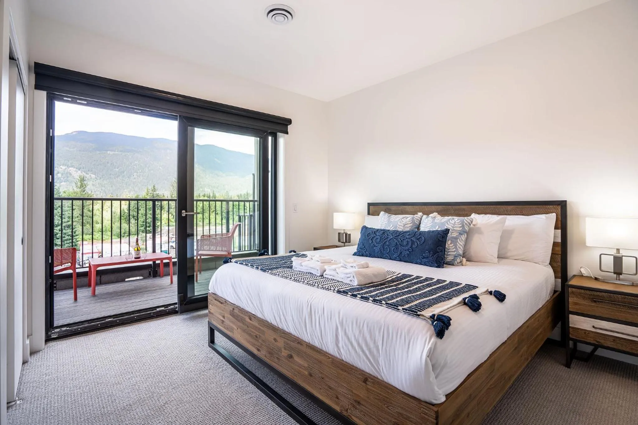 Bed in Stoke House by Revelstoke Vacations