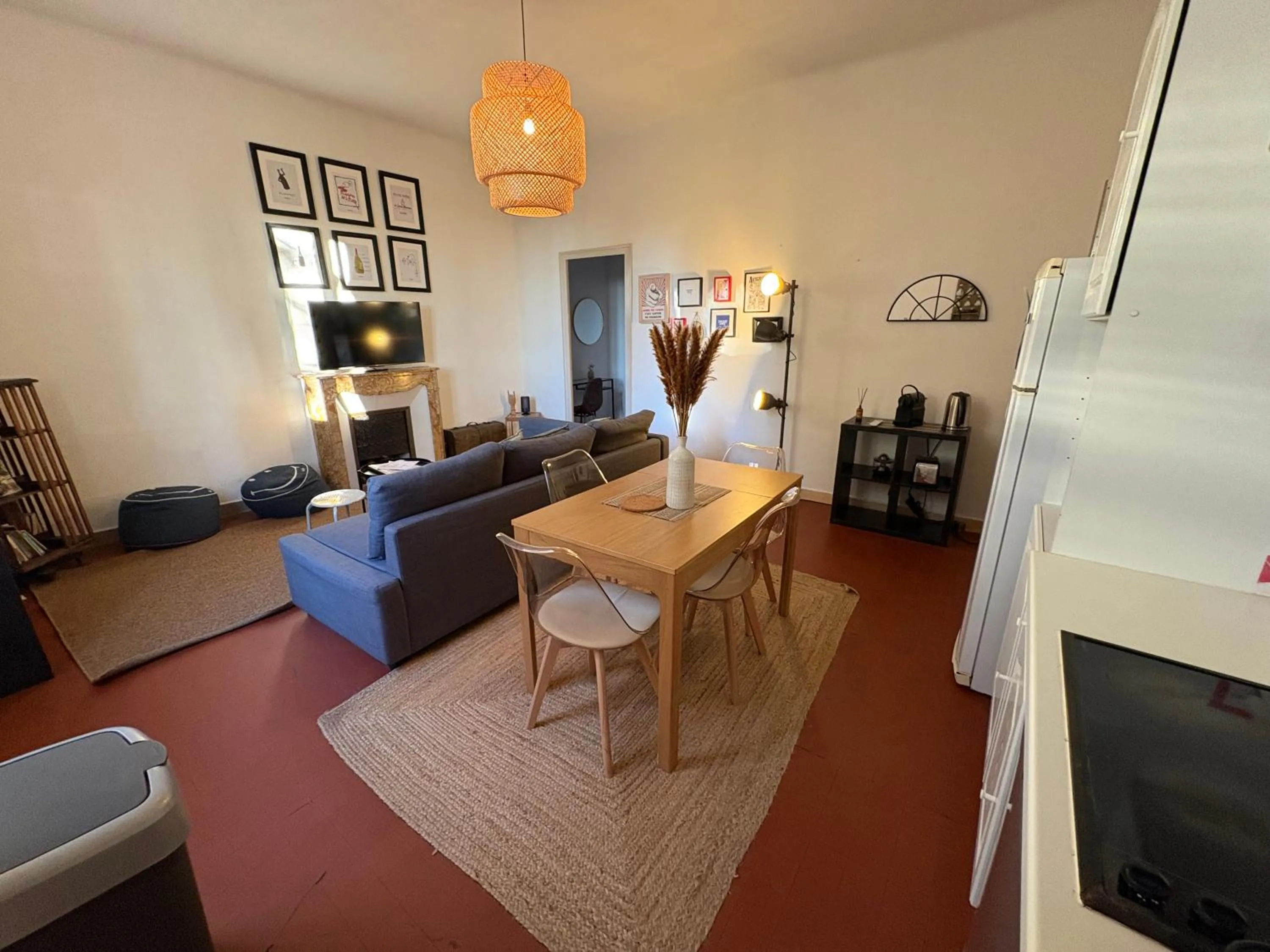 Living room in Mas de L'isle