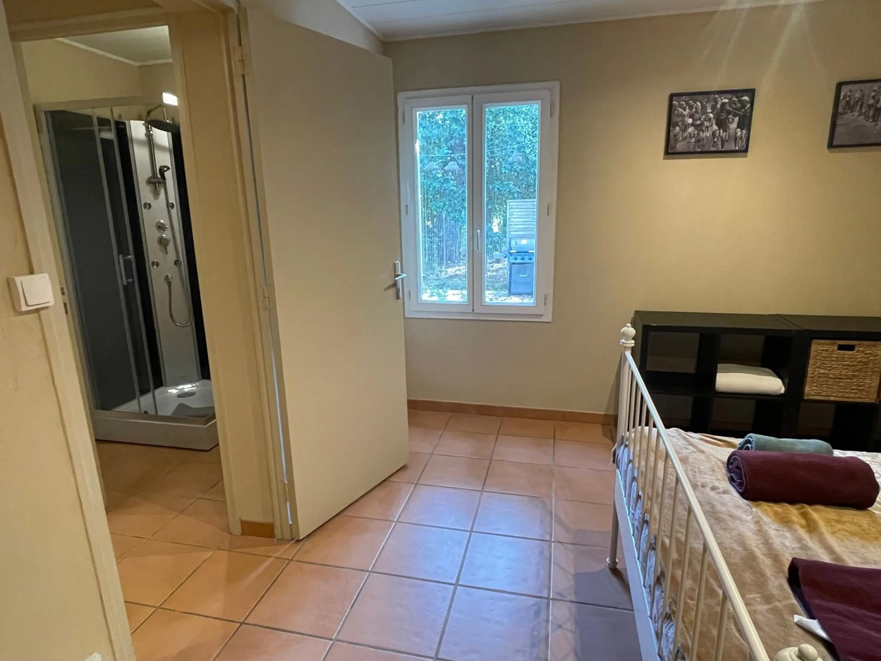 Bed in Mas de L'isle