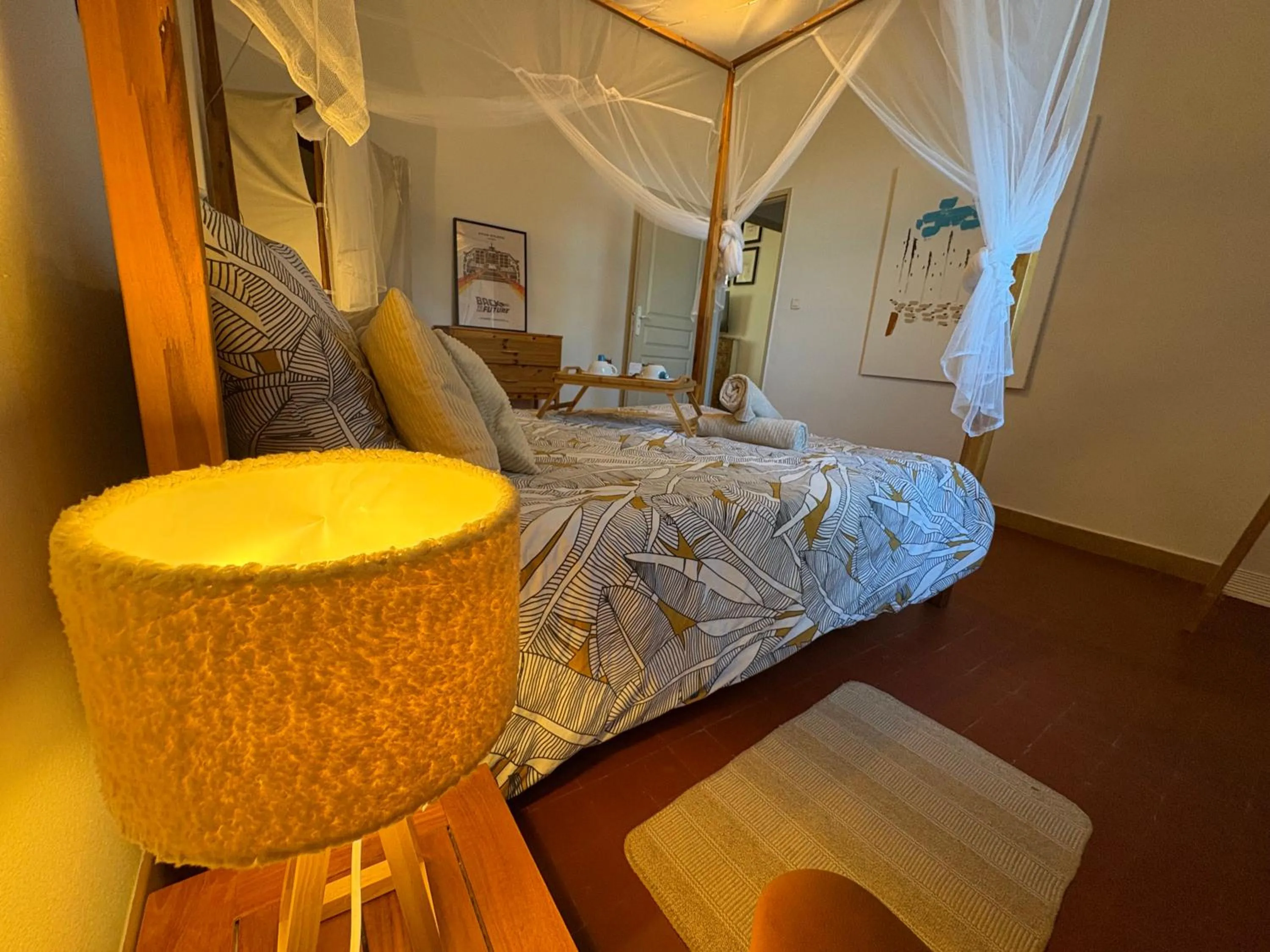 Bed in Mas de L'isle