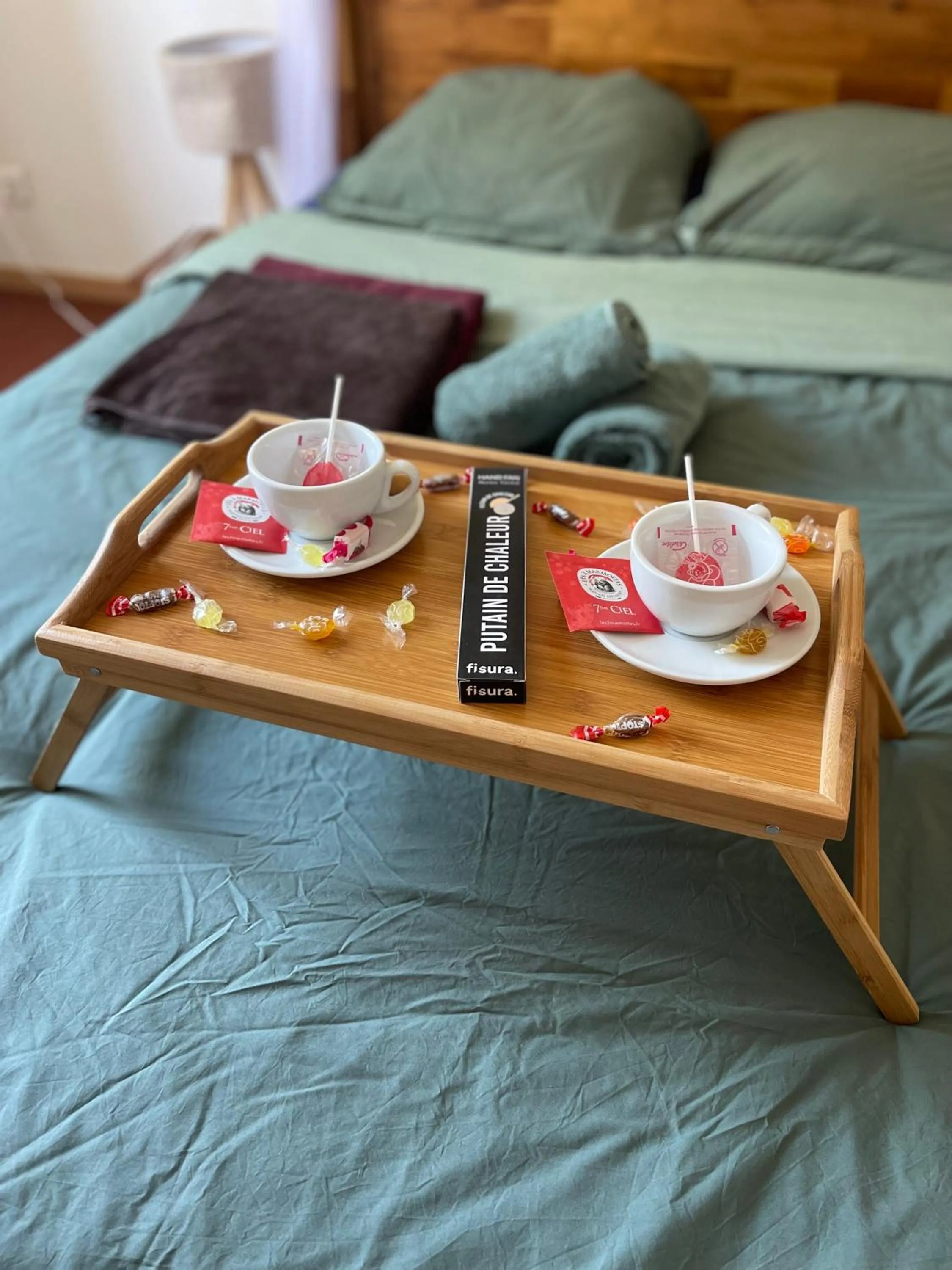 Bed in Mas de L'isle