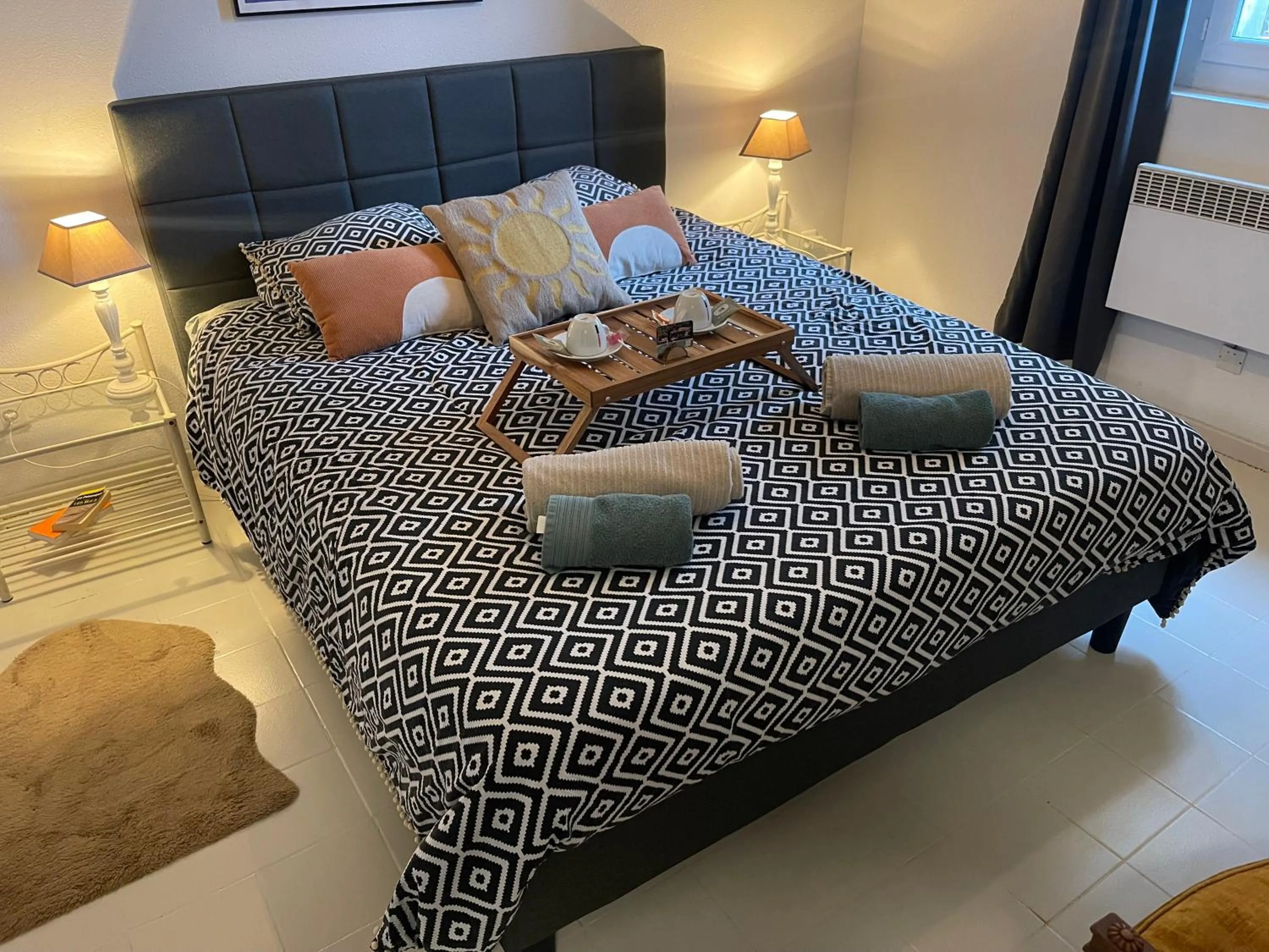 Bed in Mas de L'isle