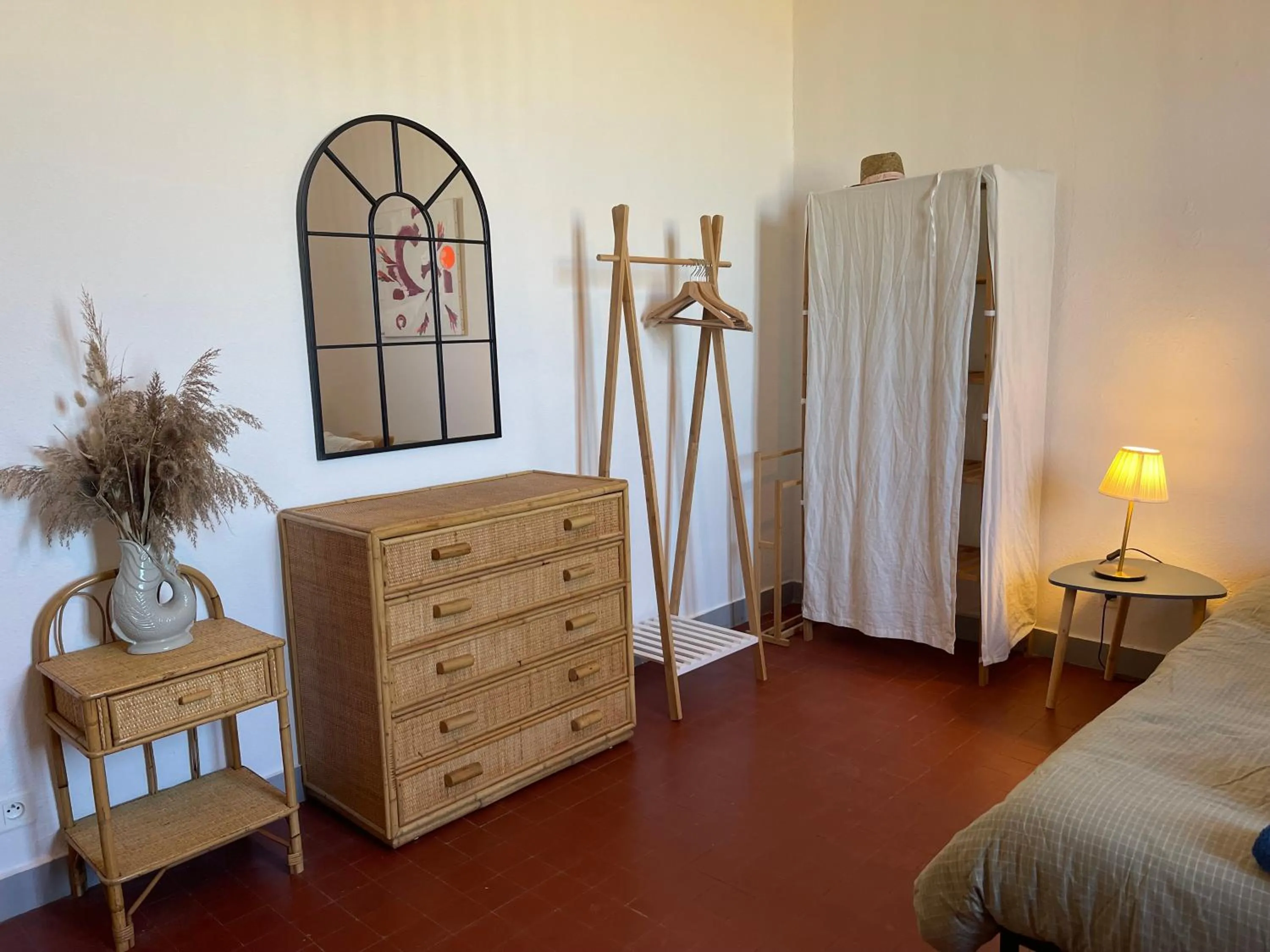 Bed in Mas de L'isle