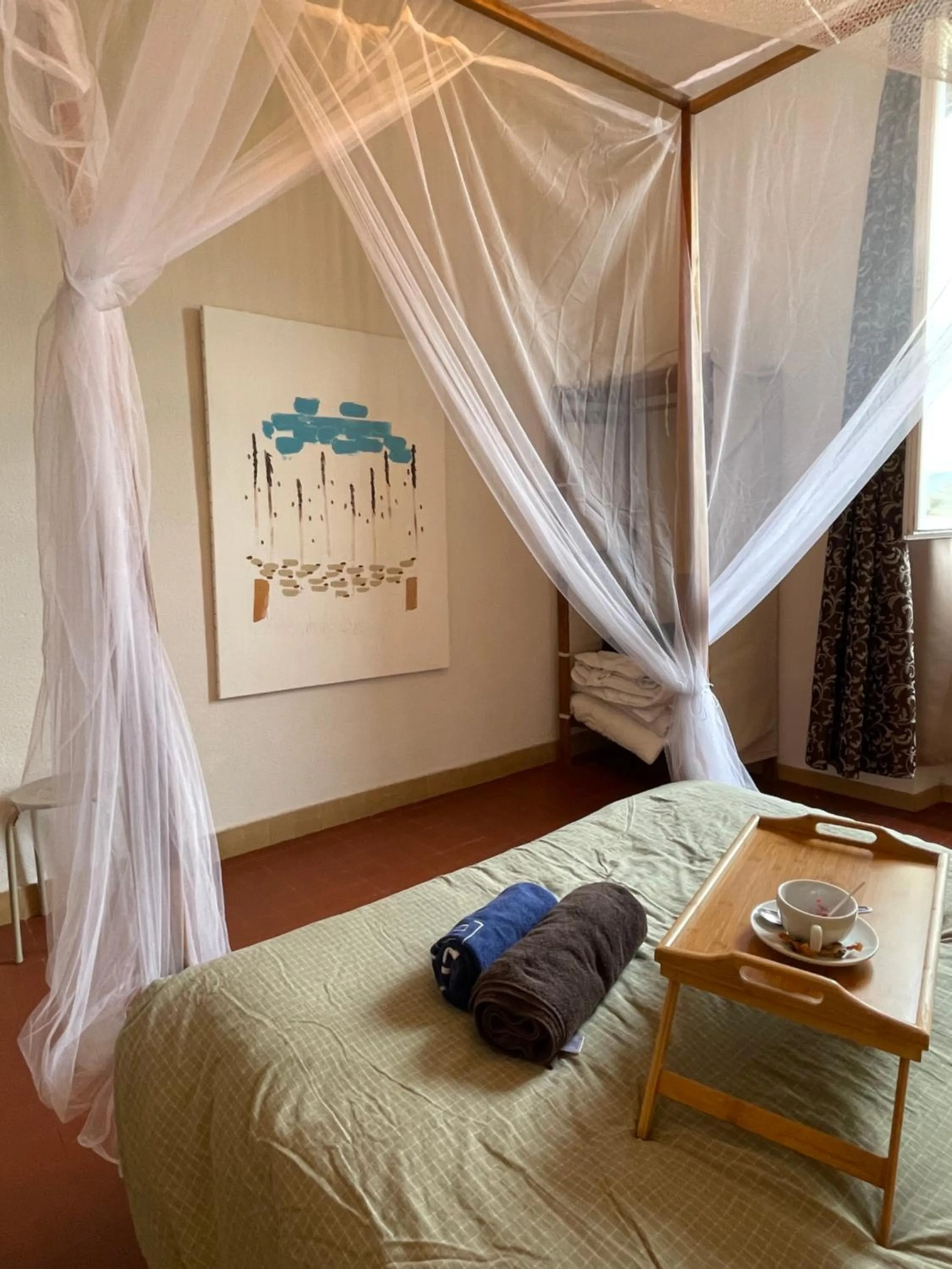 Bed in Mas de L'isle