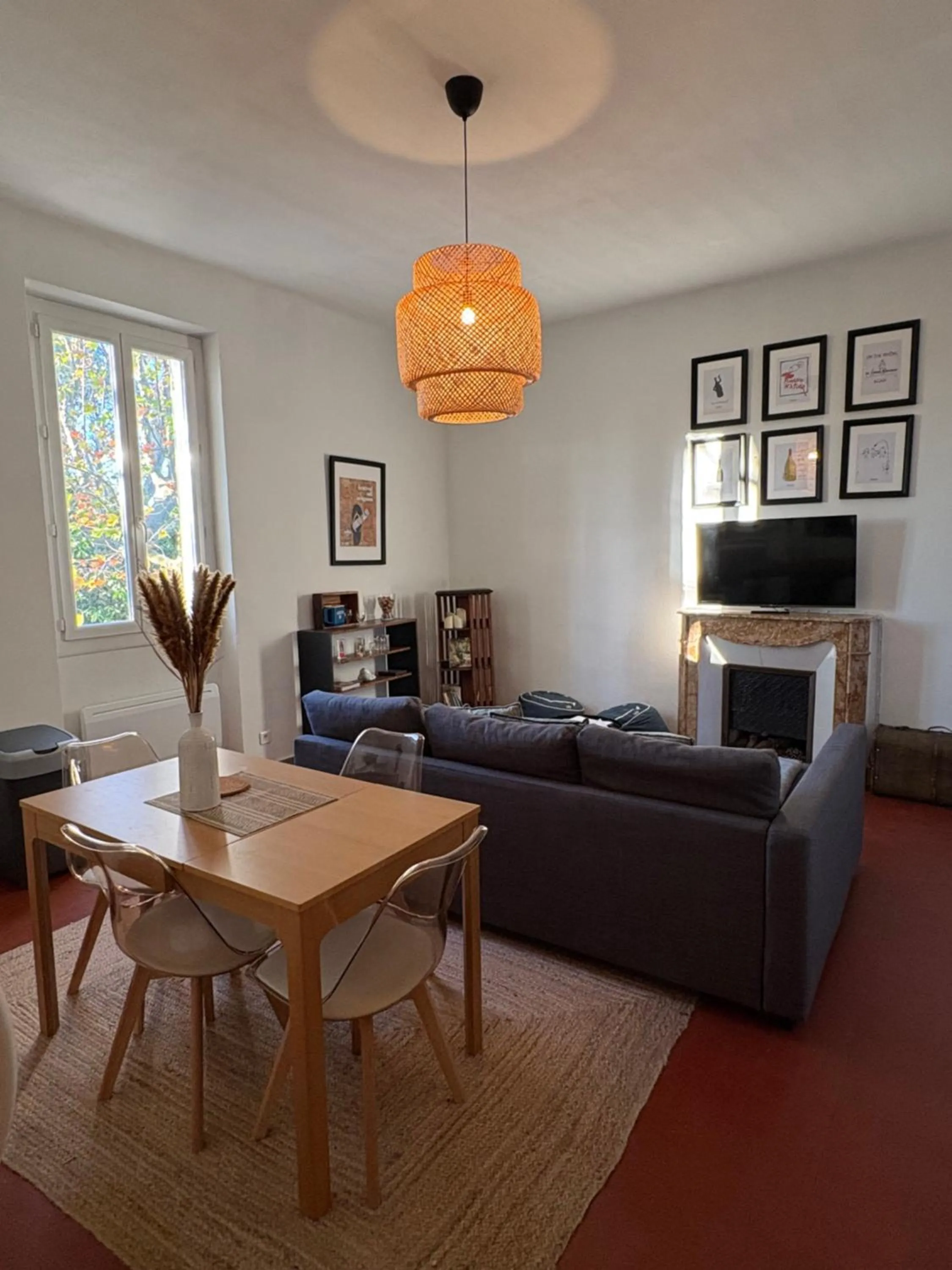 Living room in Mas de L'isle