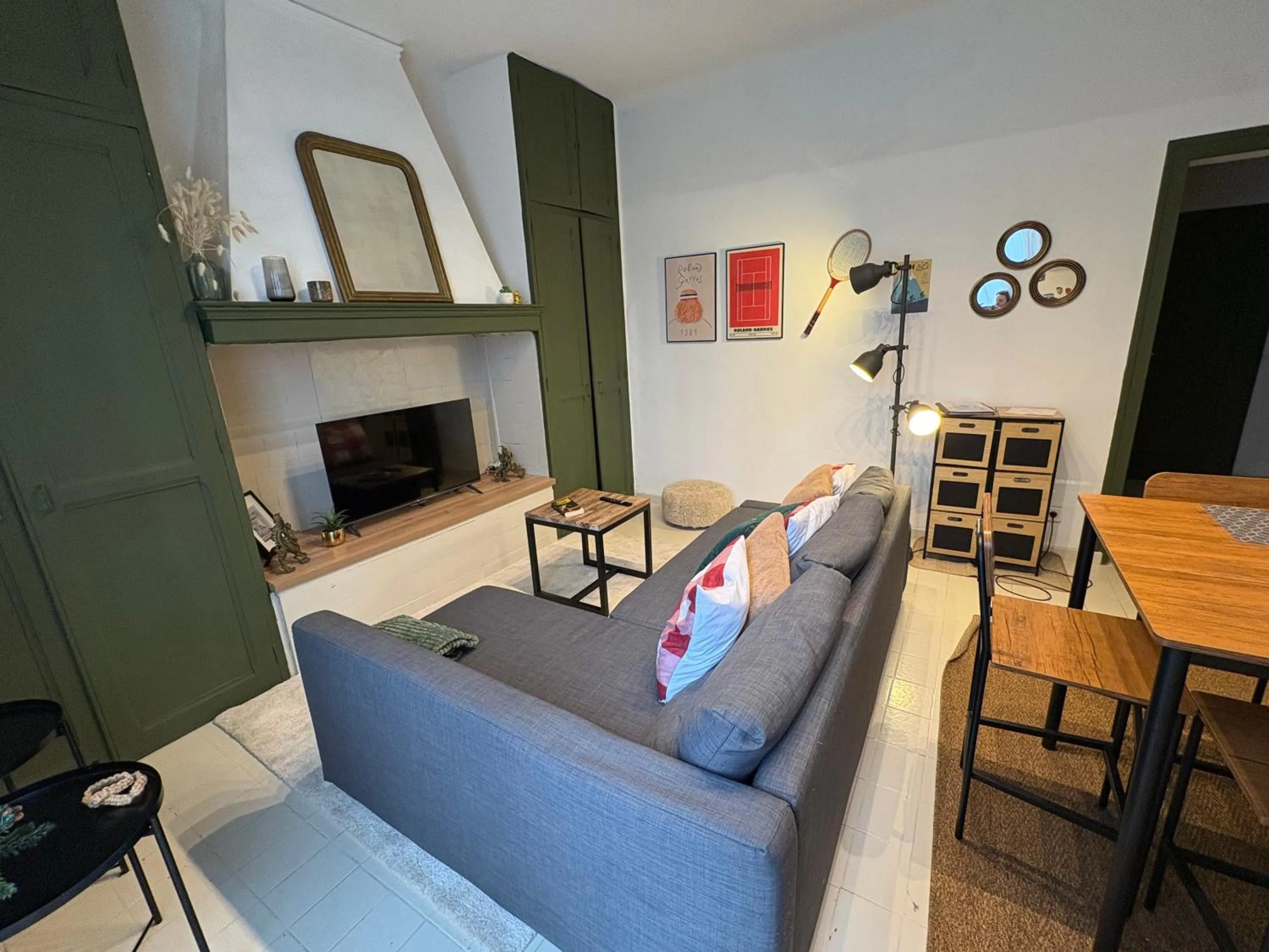 Living room in Mas de L'isle