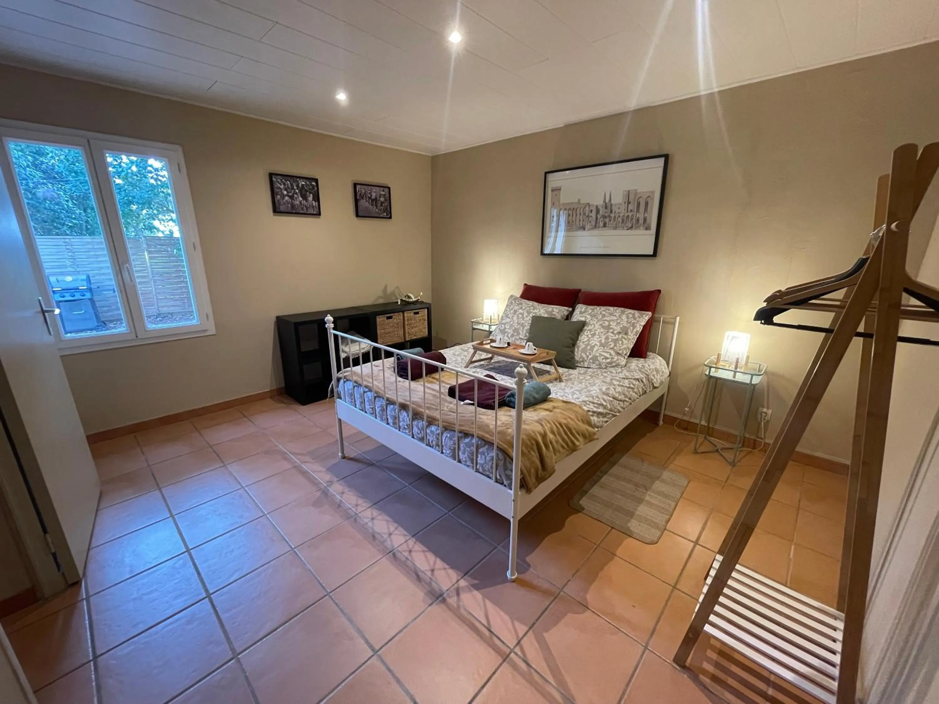 Bed in Mas de L'isle