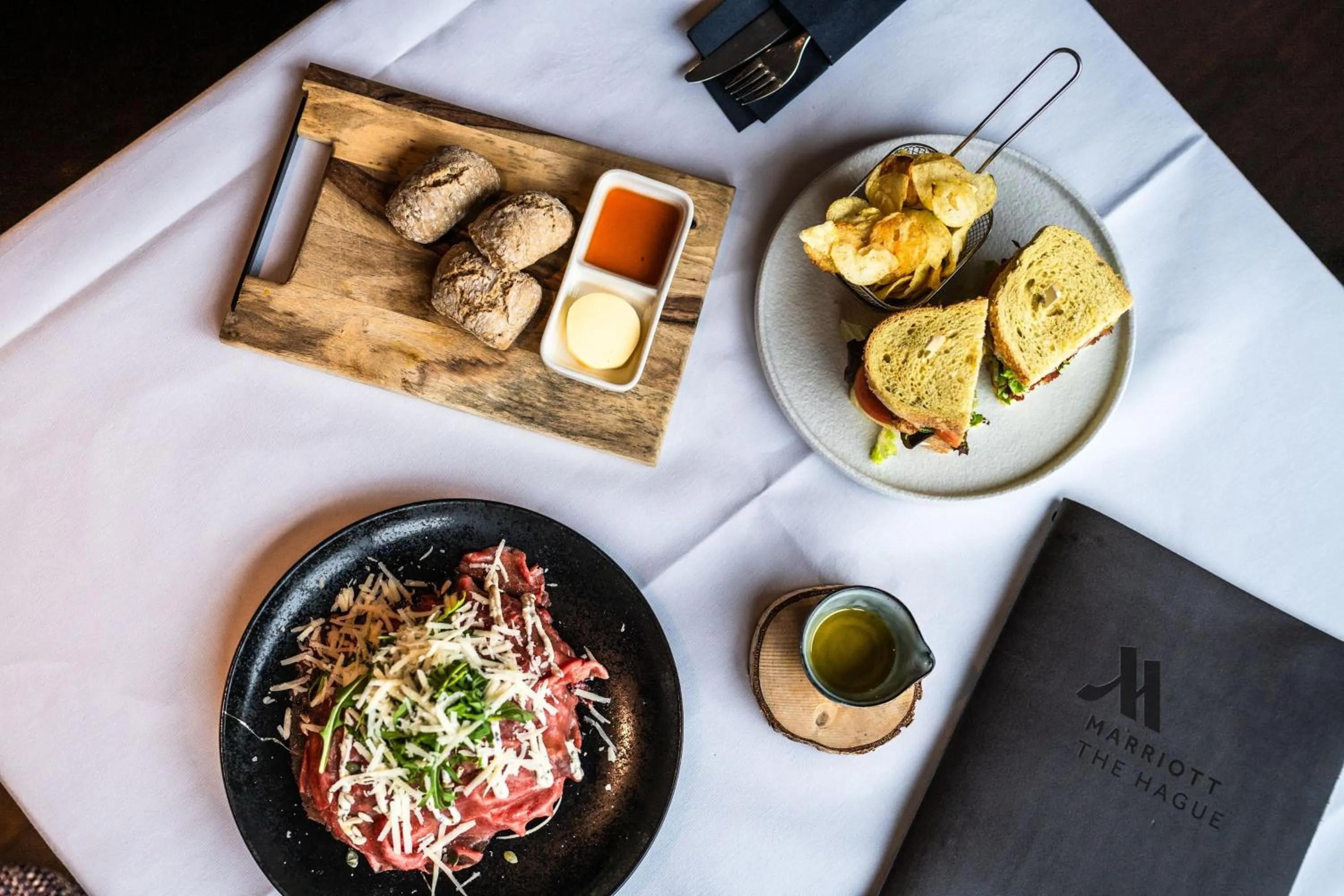 Restaurant/places to eat in Marriott Hotel The Hague