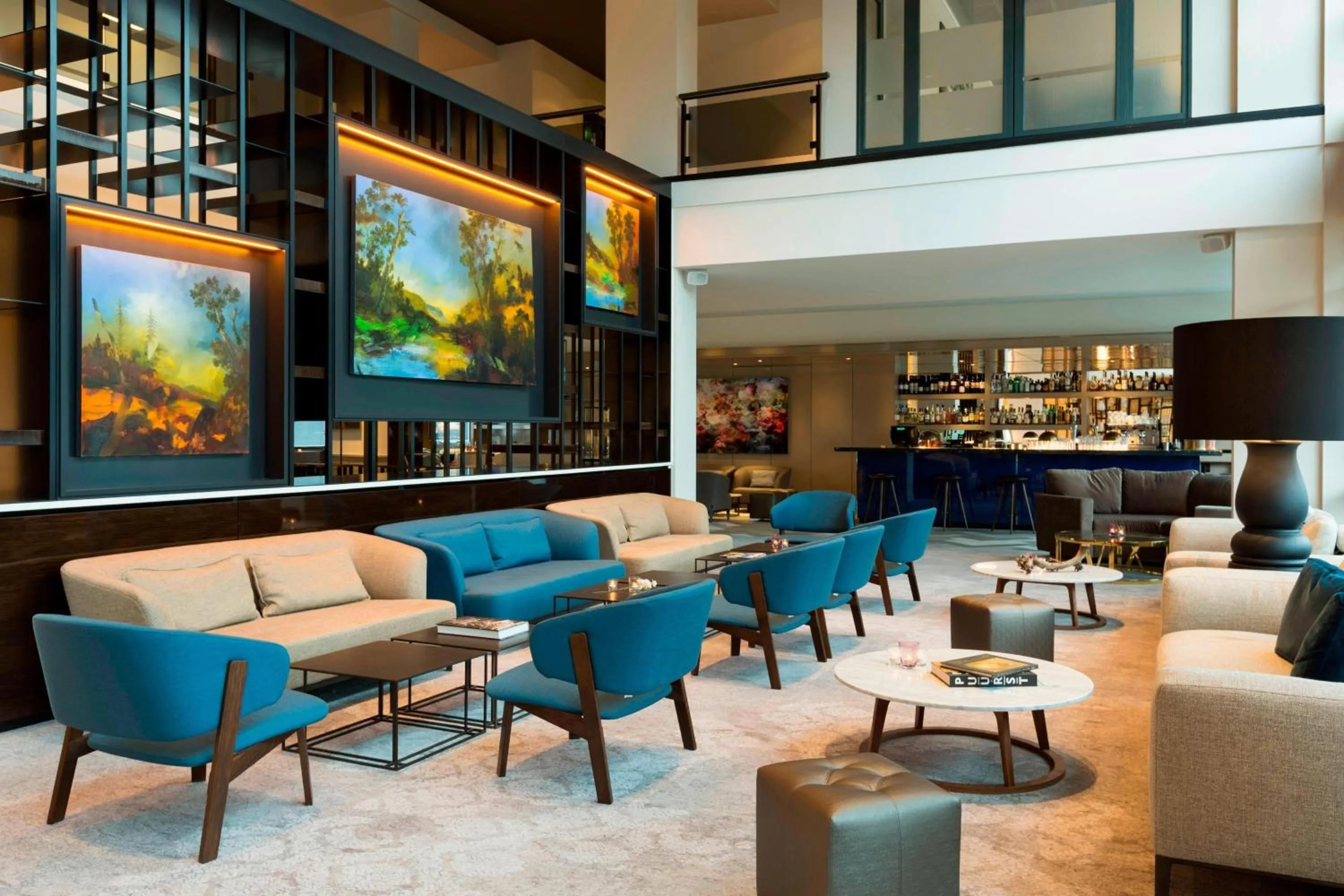 Lounge or bar in Marriott Hotel The Hague
