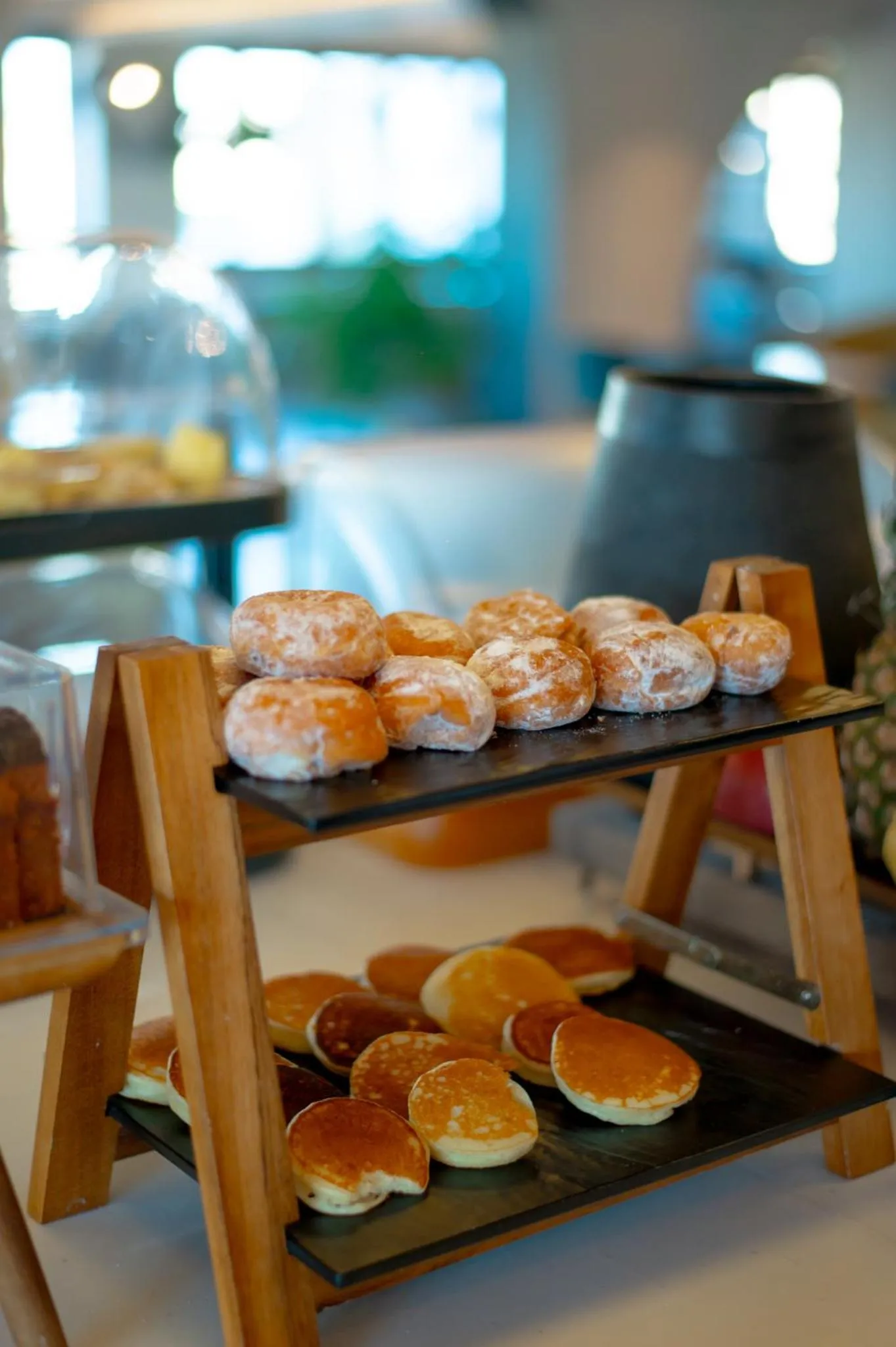 Buffet breakfast in Downtown Suites by Athens Tower