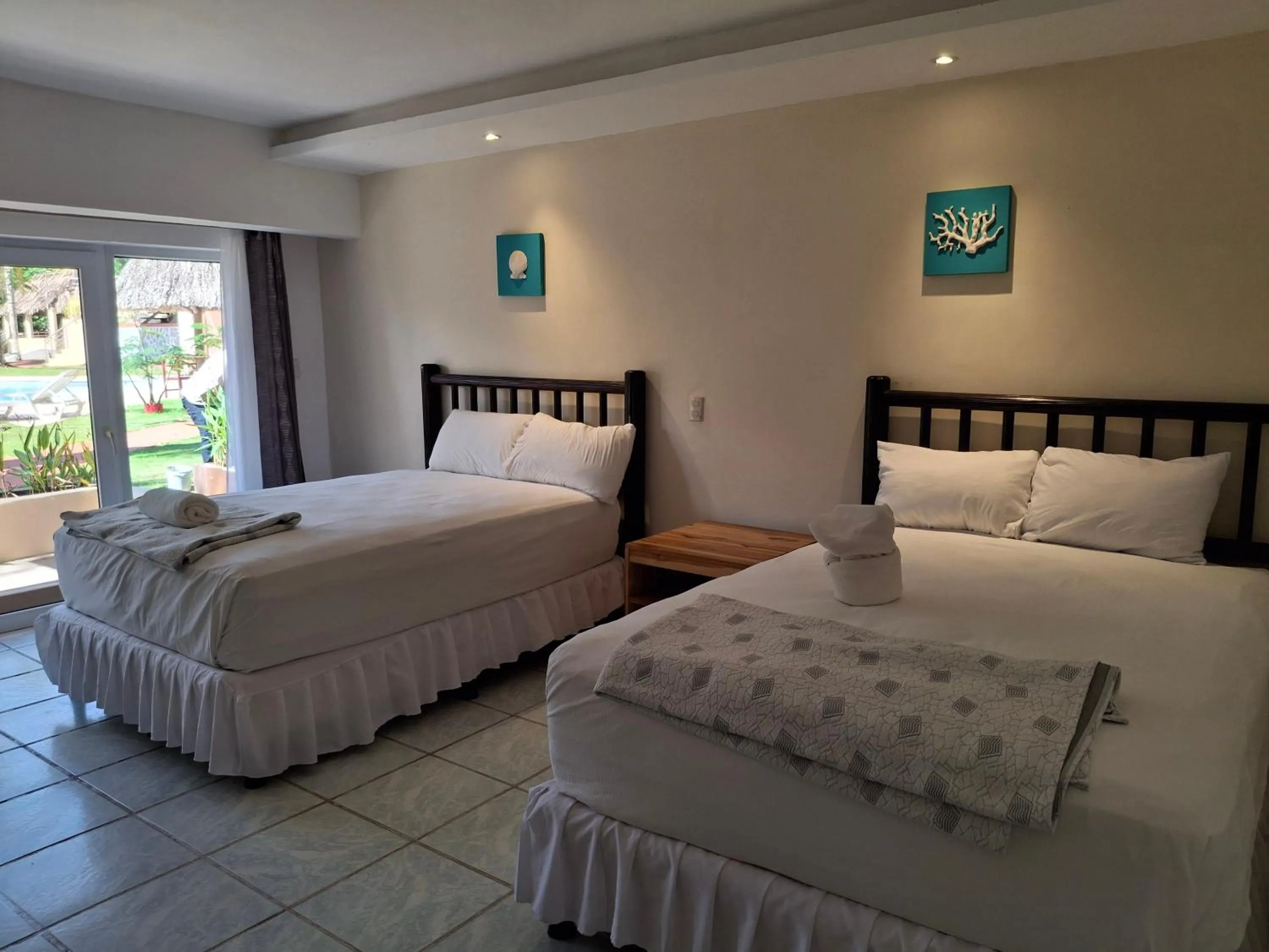 Bed in Hotel MarBrissa